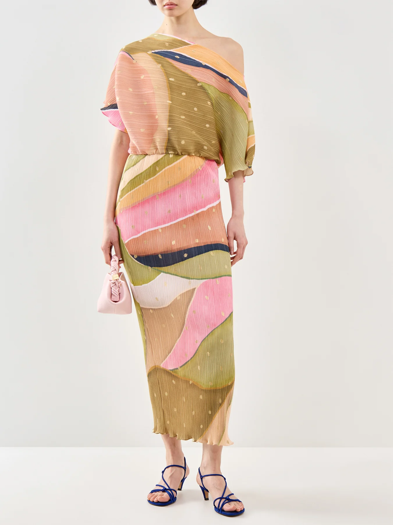 Green Abstract Tilly Dress - Image 2