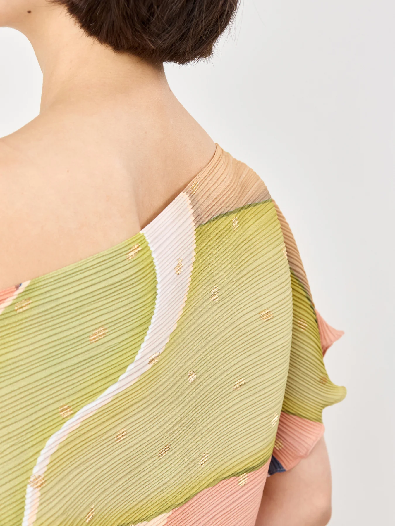 Green Abstract Tilly Dress - Image 3