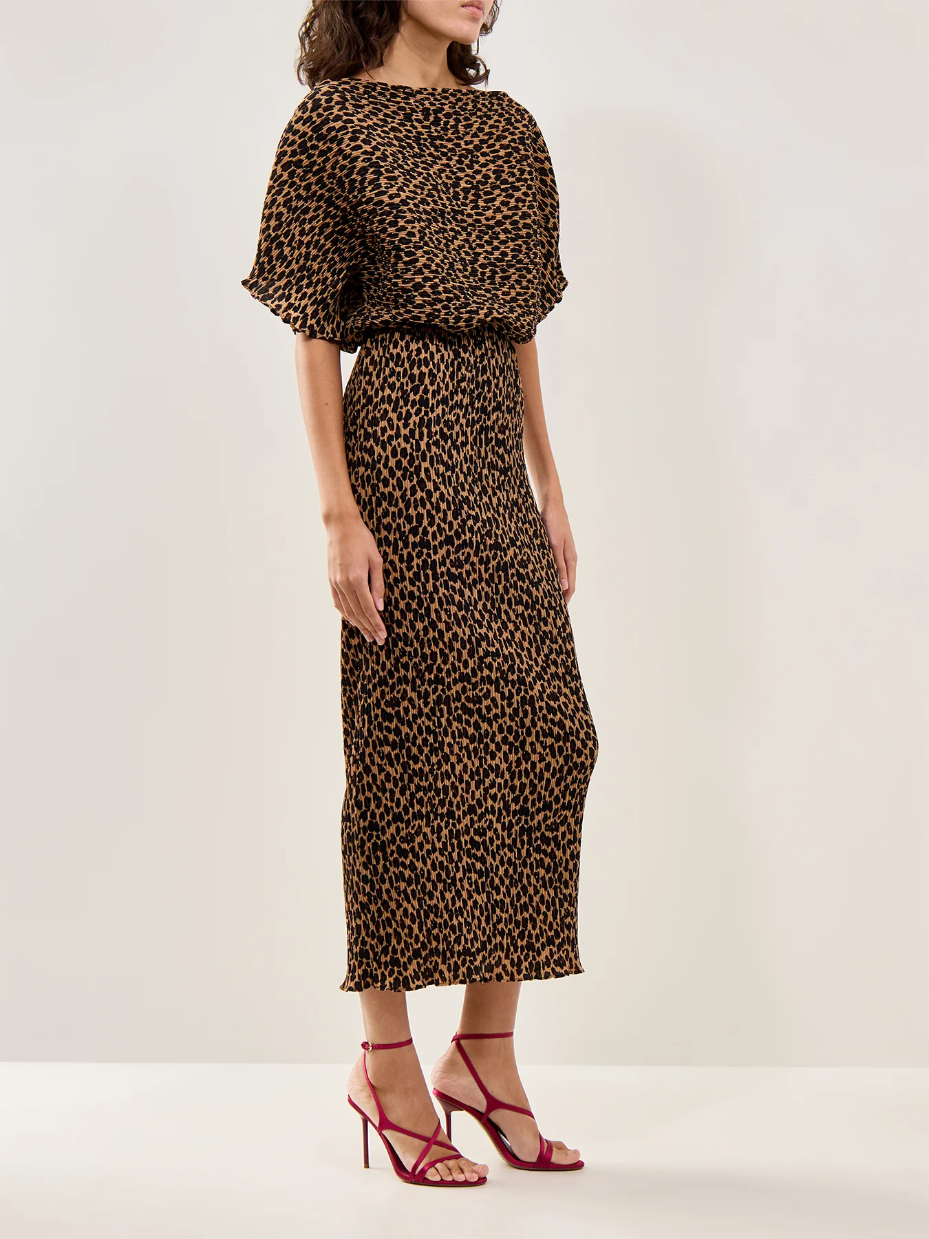 Lucia Tilly Dress Leopard - Image 4