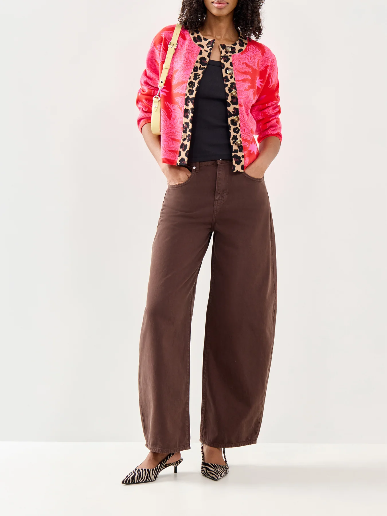 Pink Soleil Cardigan Red - Image 2