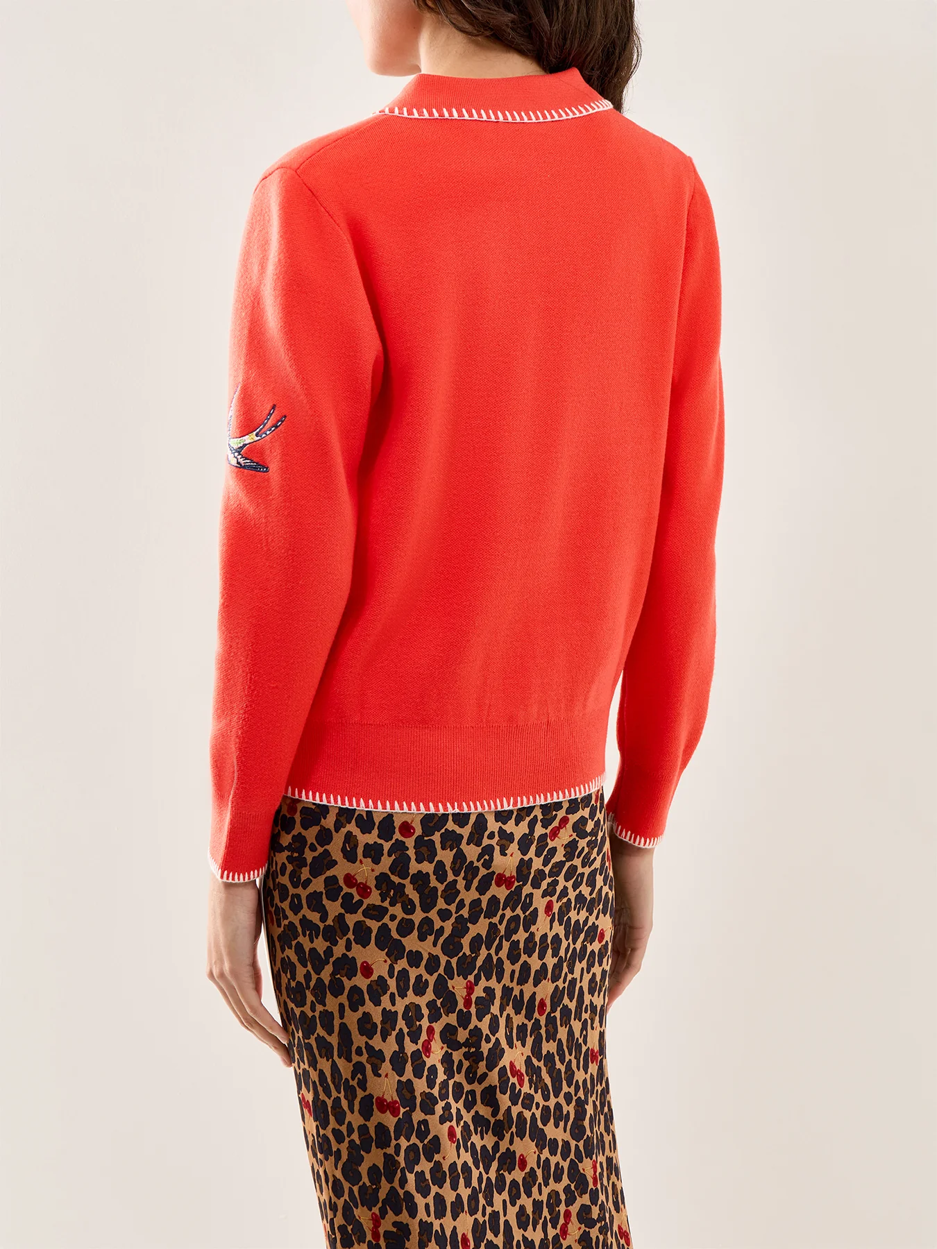 Mystical Cardigan Red - Image 5