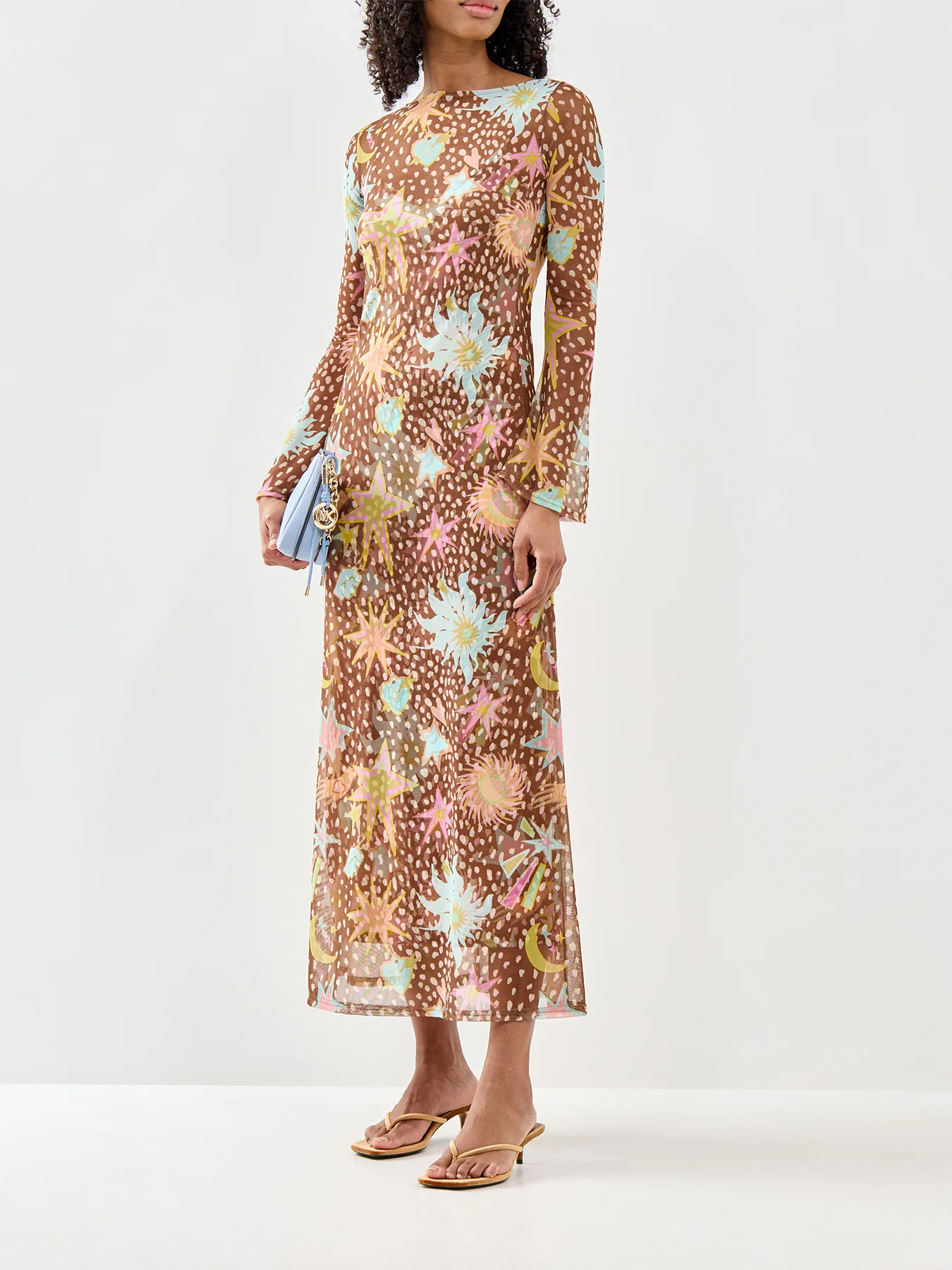 Star Fawn Aria Dress Brown - Image 2