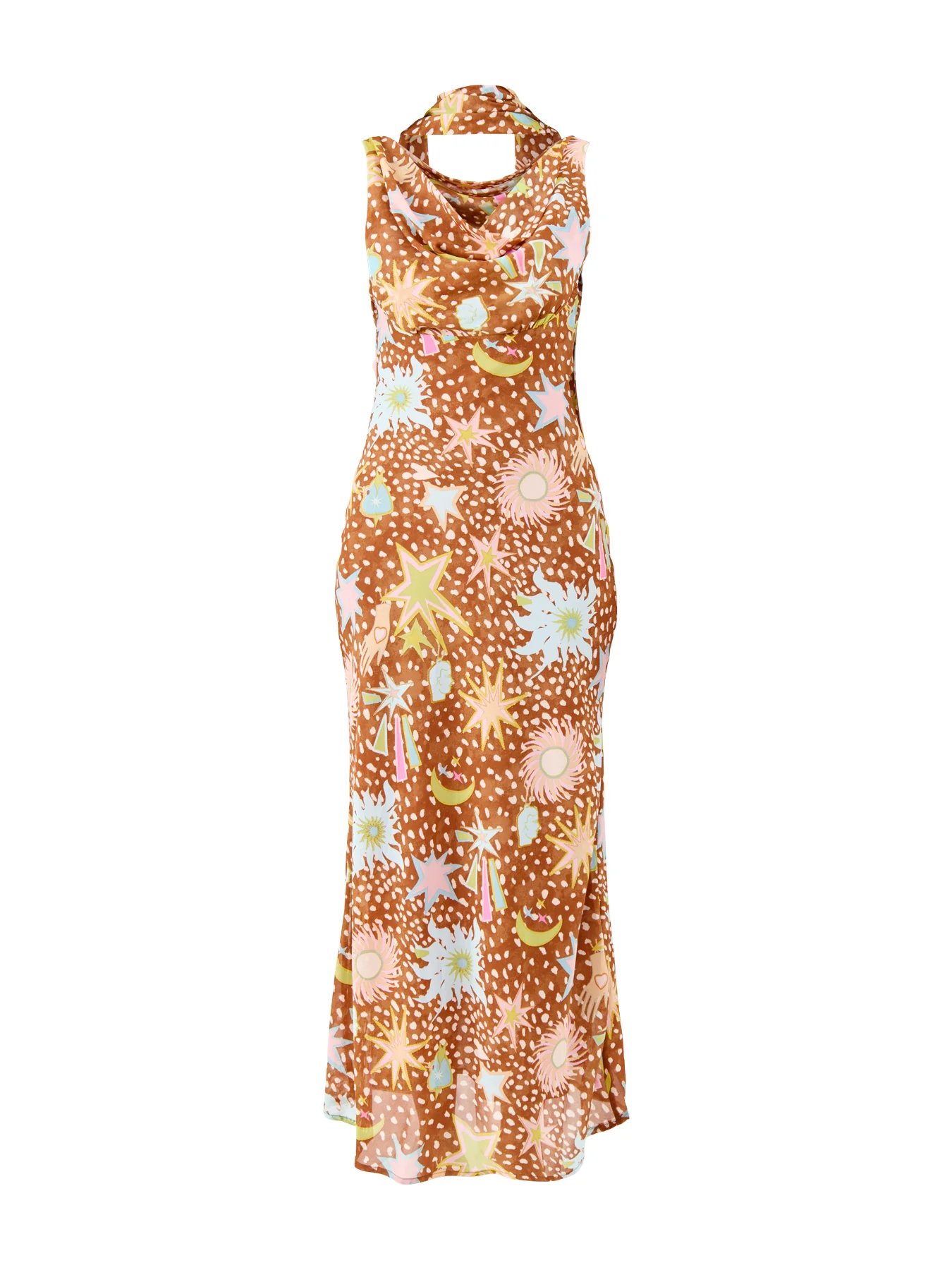 Star Fawn Sophie Dress Brown