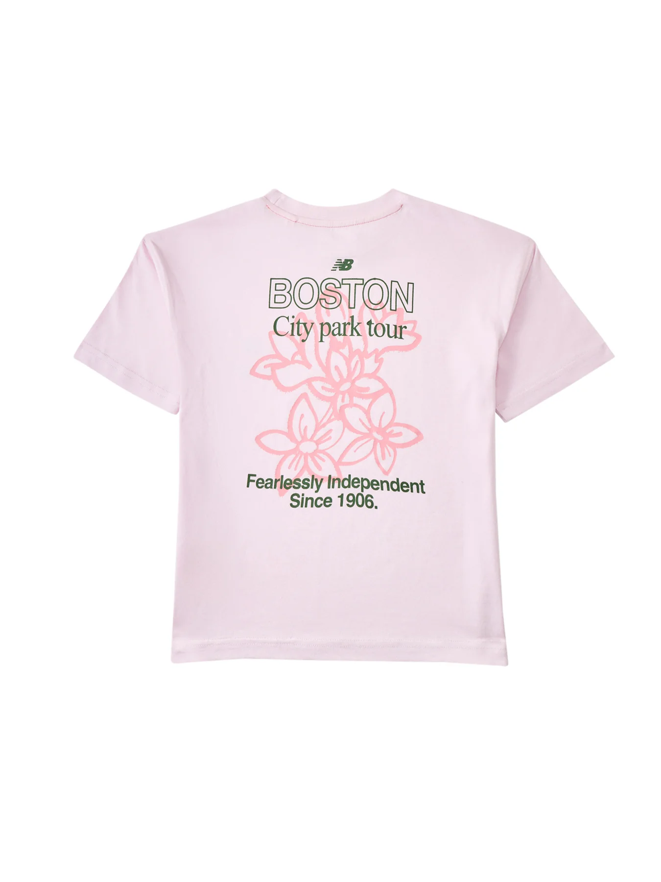 Kids’ Floral Graphic T-Shirt Lilac - Image 2