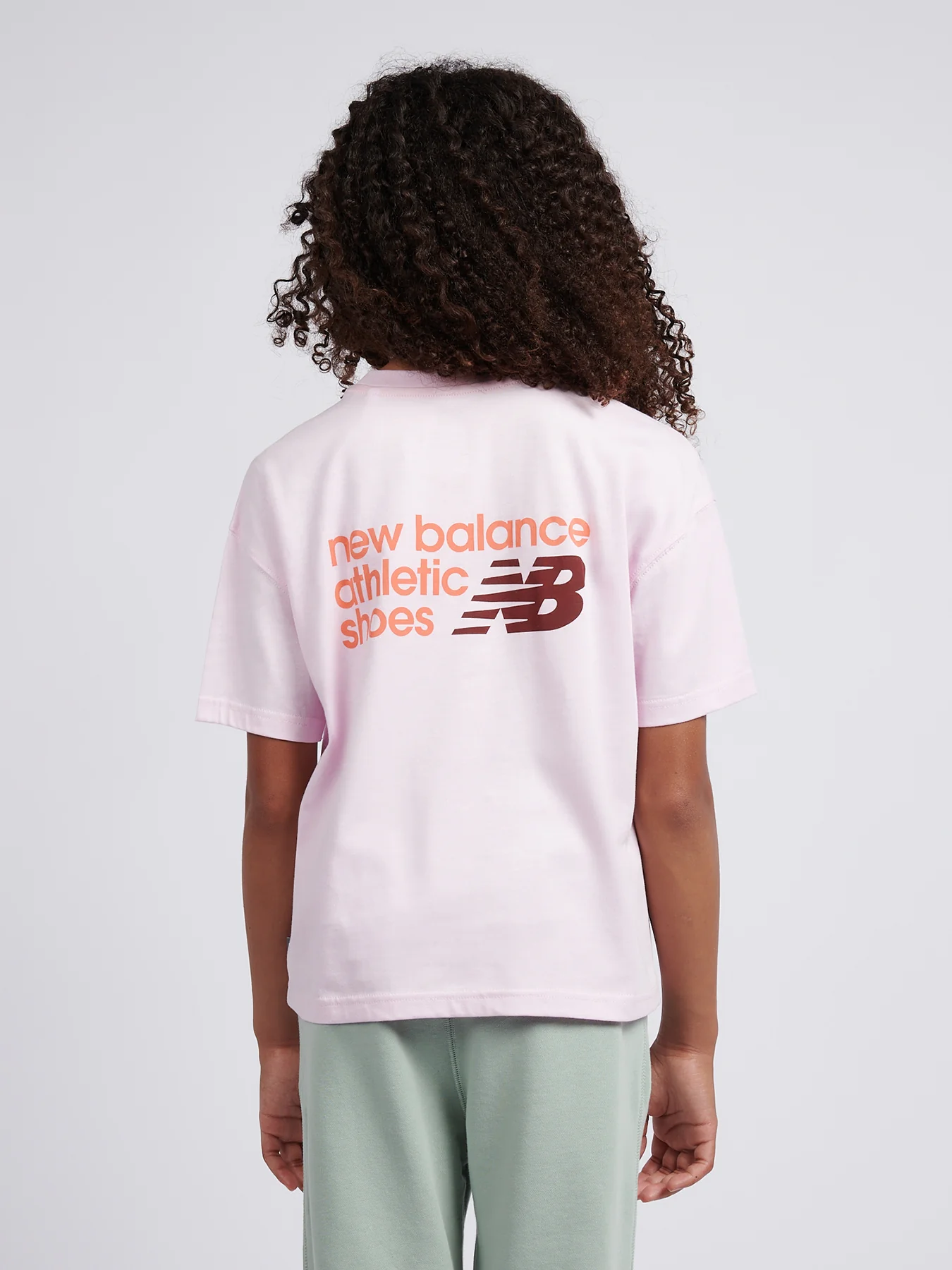 Kids’ Athletic Shoes Graphic Tee Lilac - Image 3