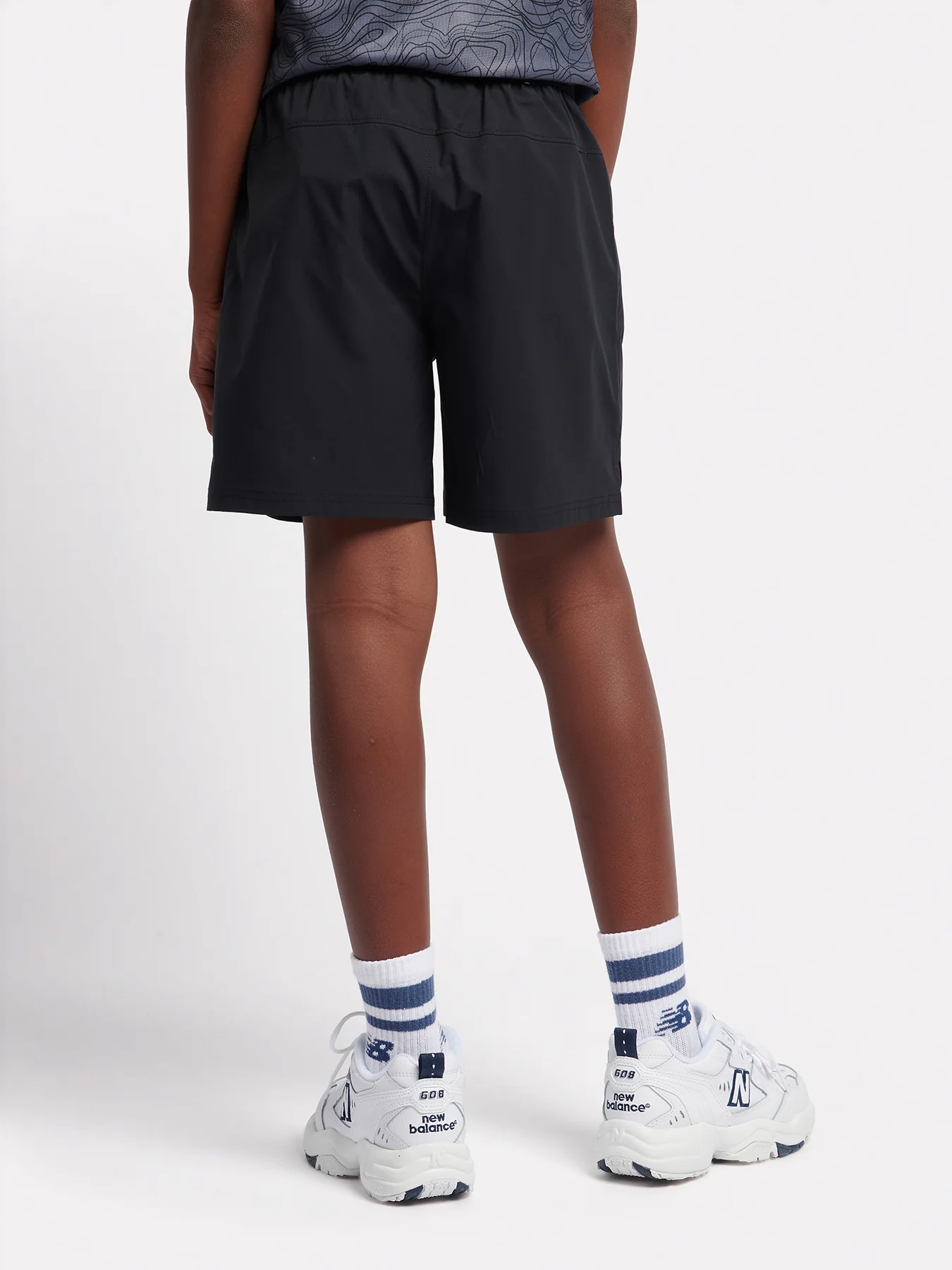 Kids’ Athletics Short Black - Image 3
