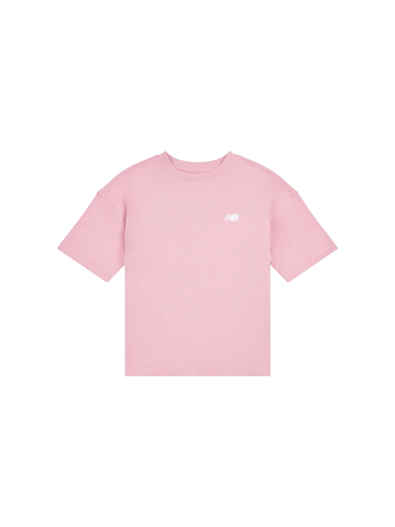 Kids' Small Logo Jersey T-Shirt Pink
