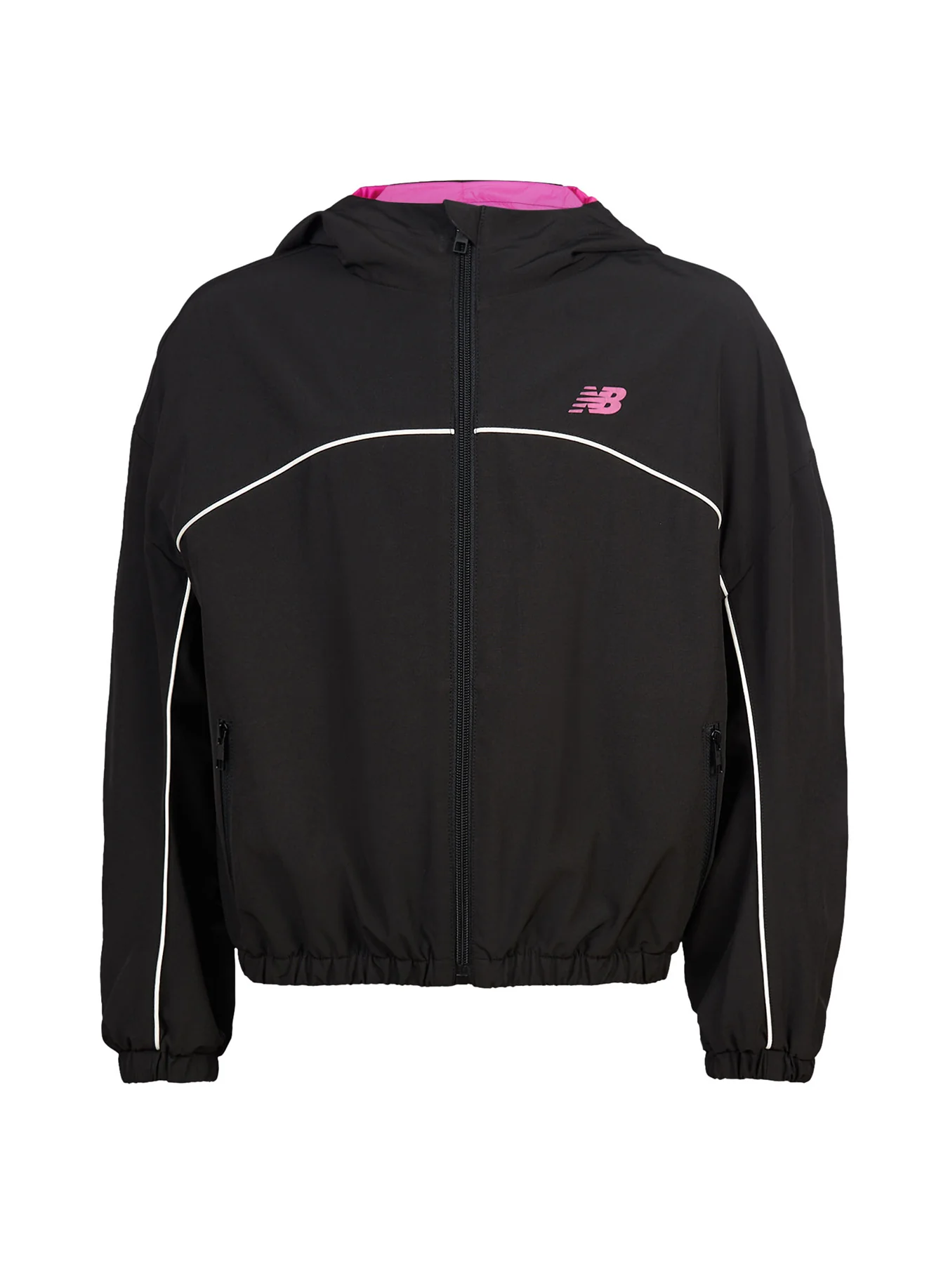 Kids' Piping Track Jacket Black