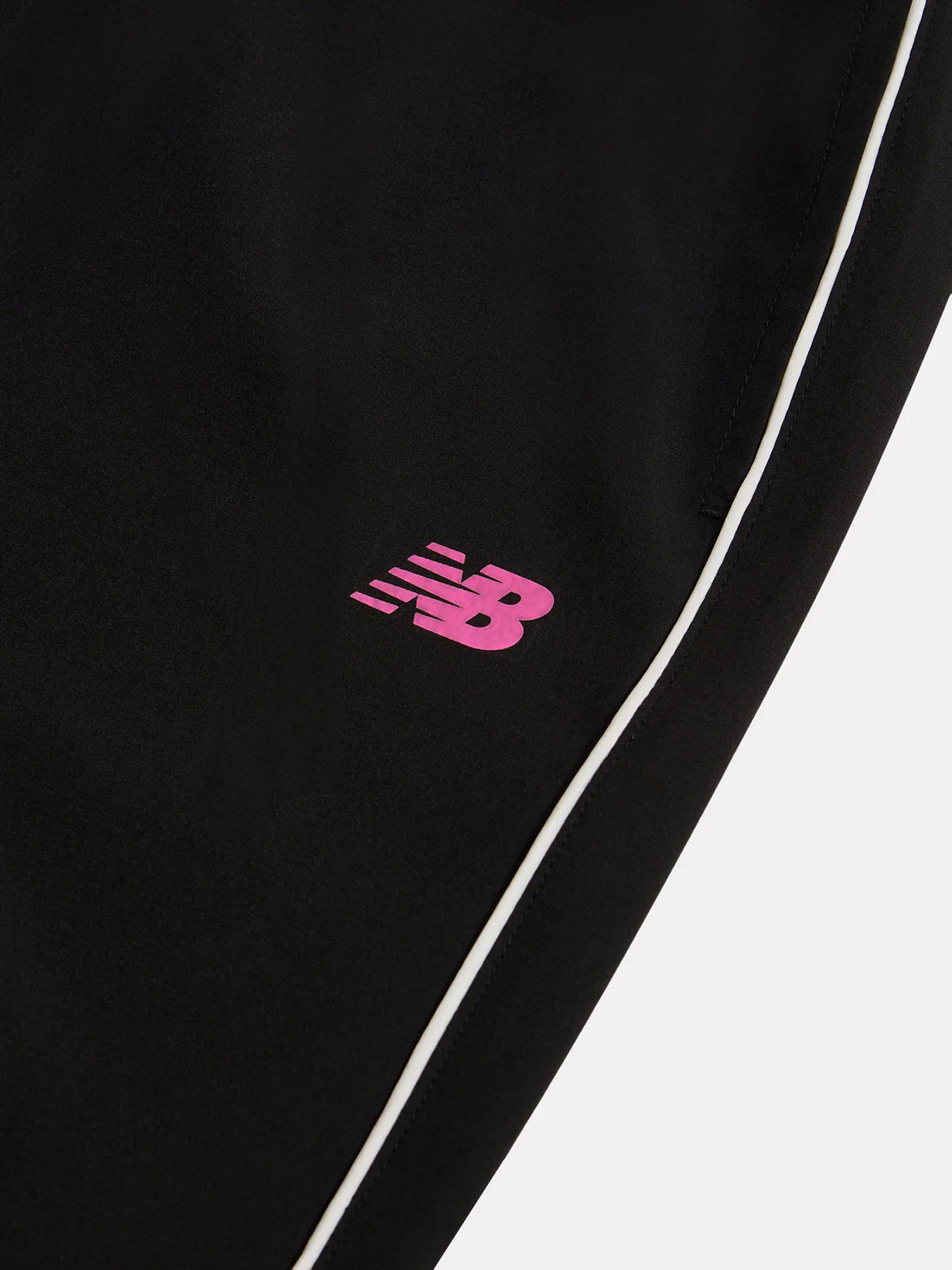 Kids' Piping Track Joggers Black - Image 5