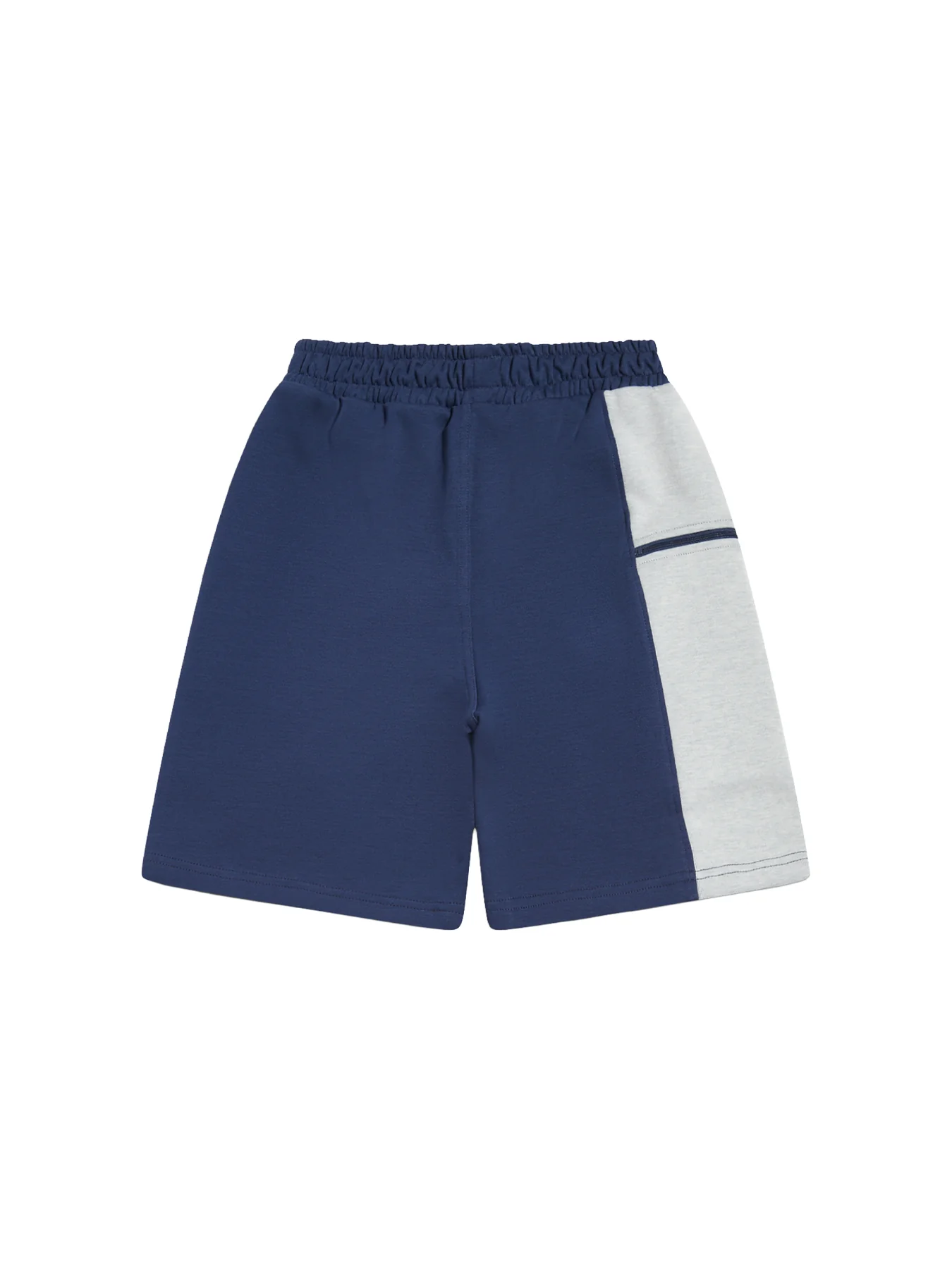 Kids' Premium Panelled Shorts Navy - Image 6