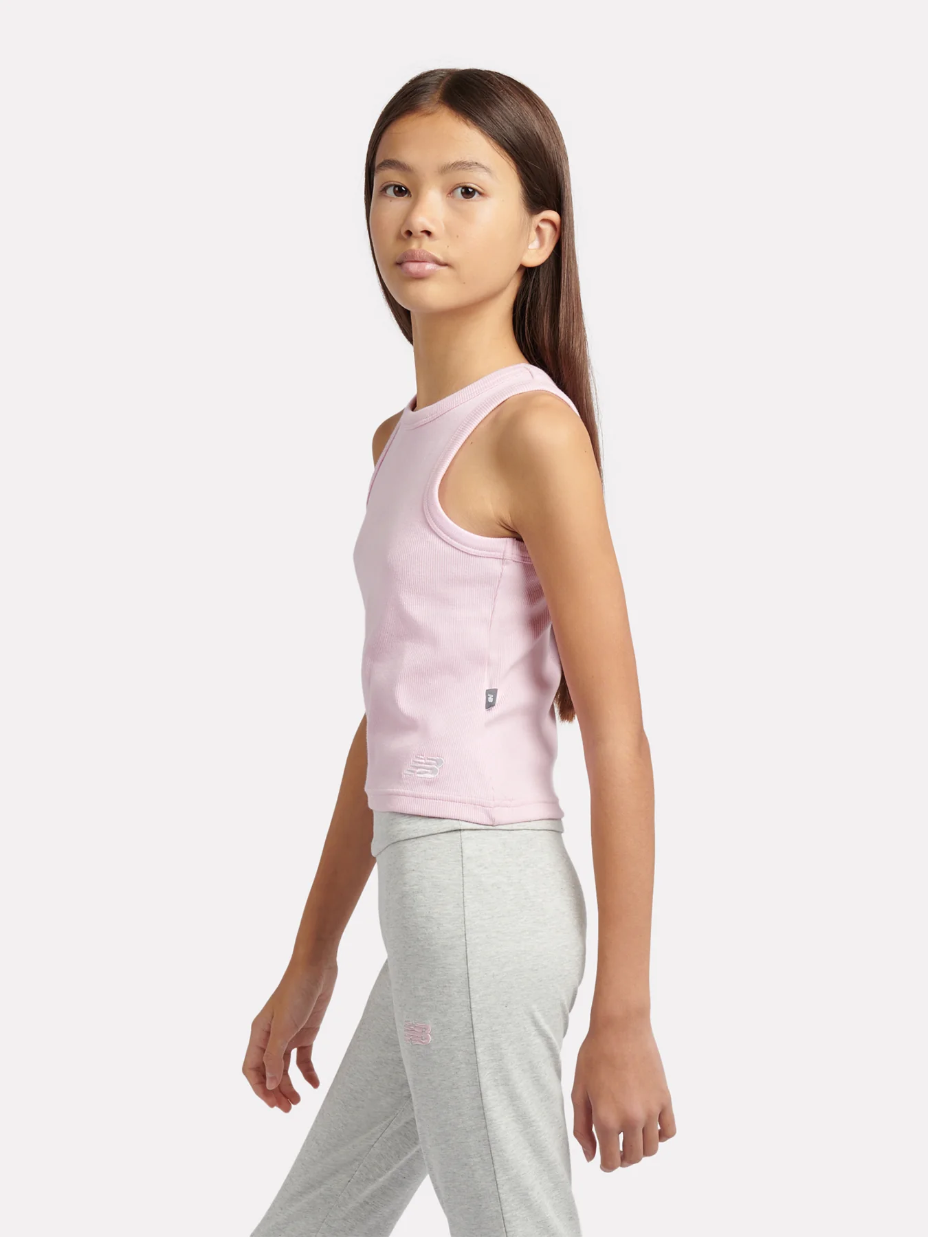 Kids' Rib Vest Light Raspberry - Image 4