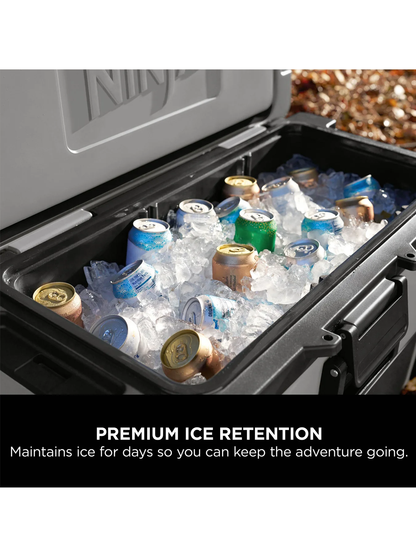 FrostVault Wheeled Cooler 65QT Grey - Image 2