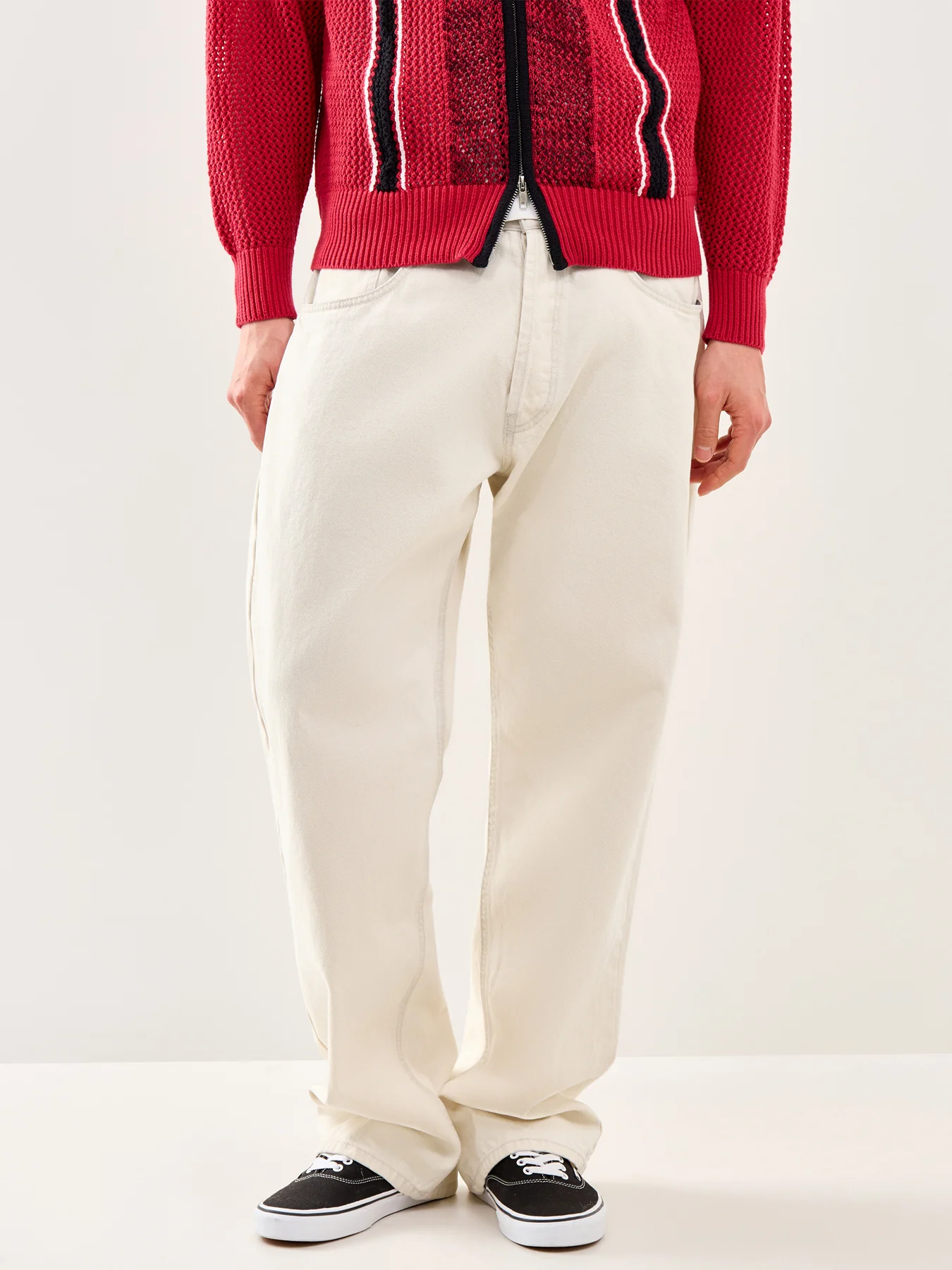Baggy Jeans Beige - Image 4