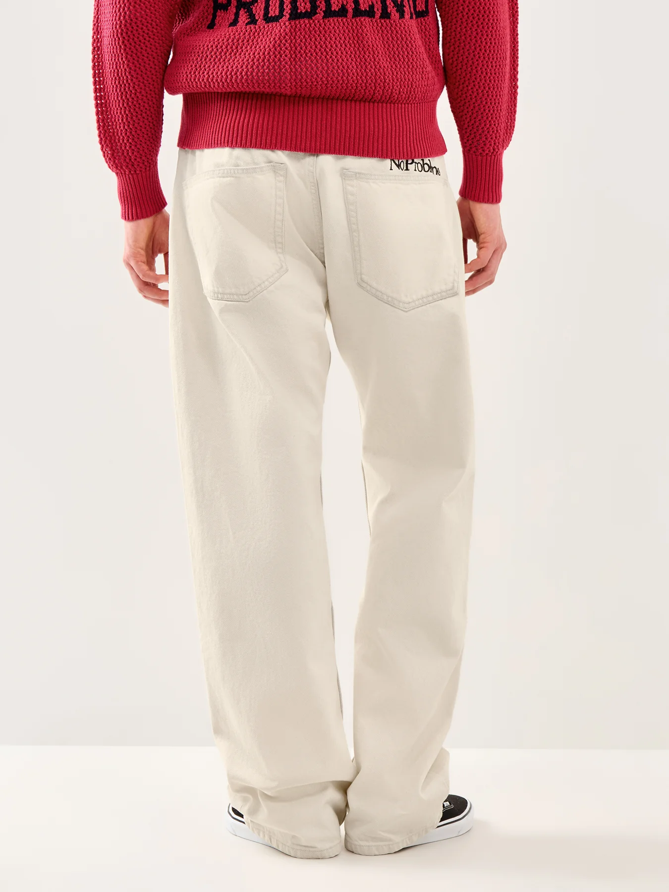Baggy Jeans Beige - Image 5