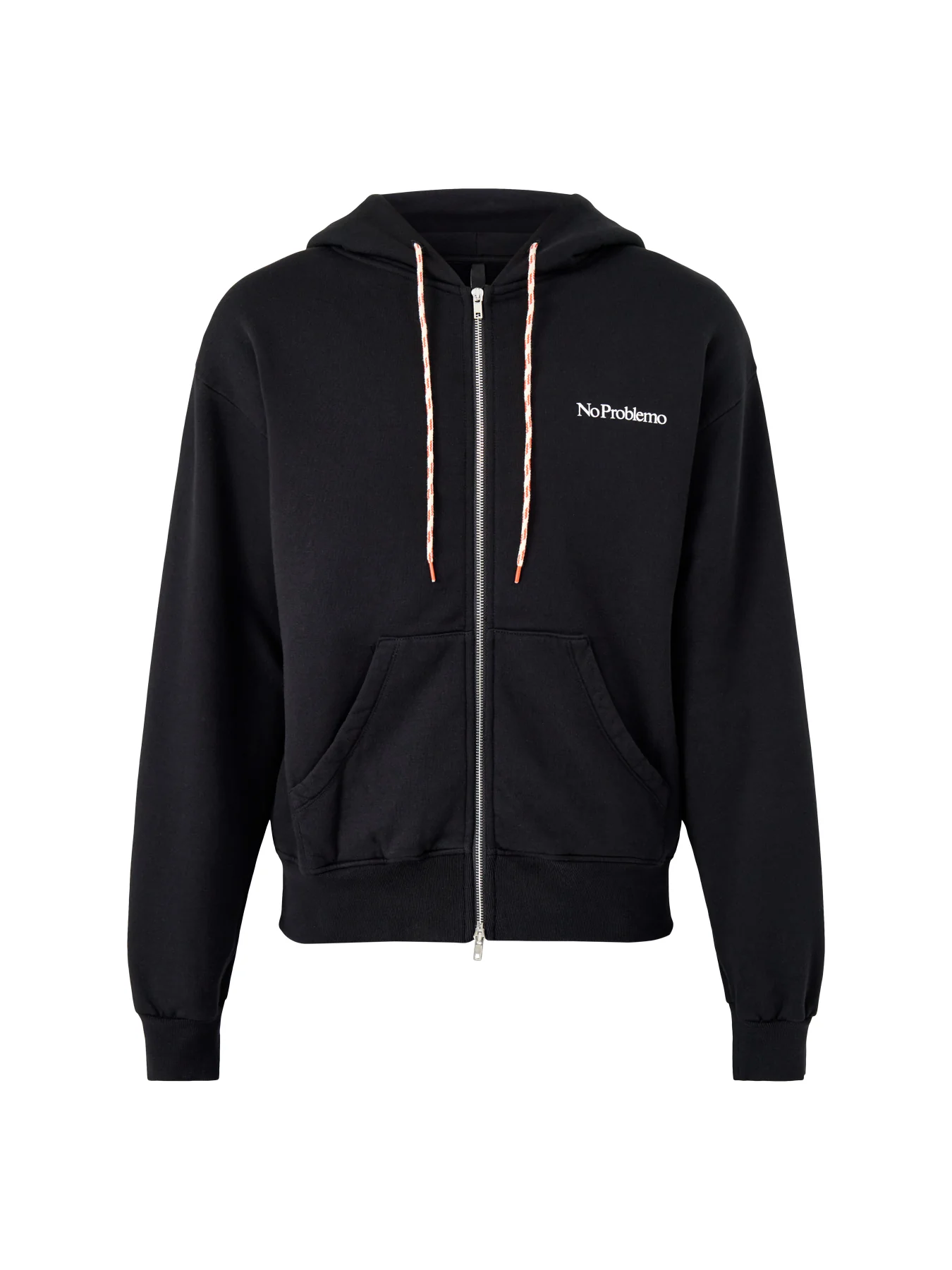 Mini Problemo Zip Hoodie Black