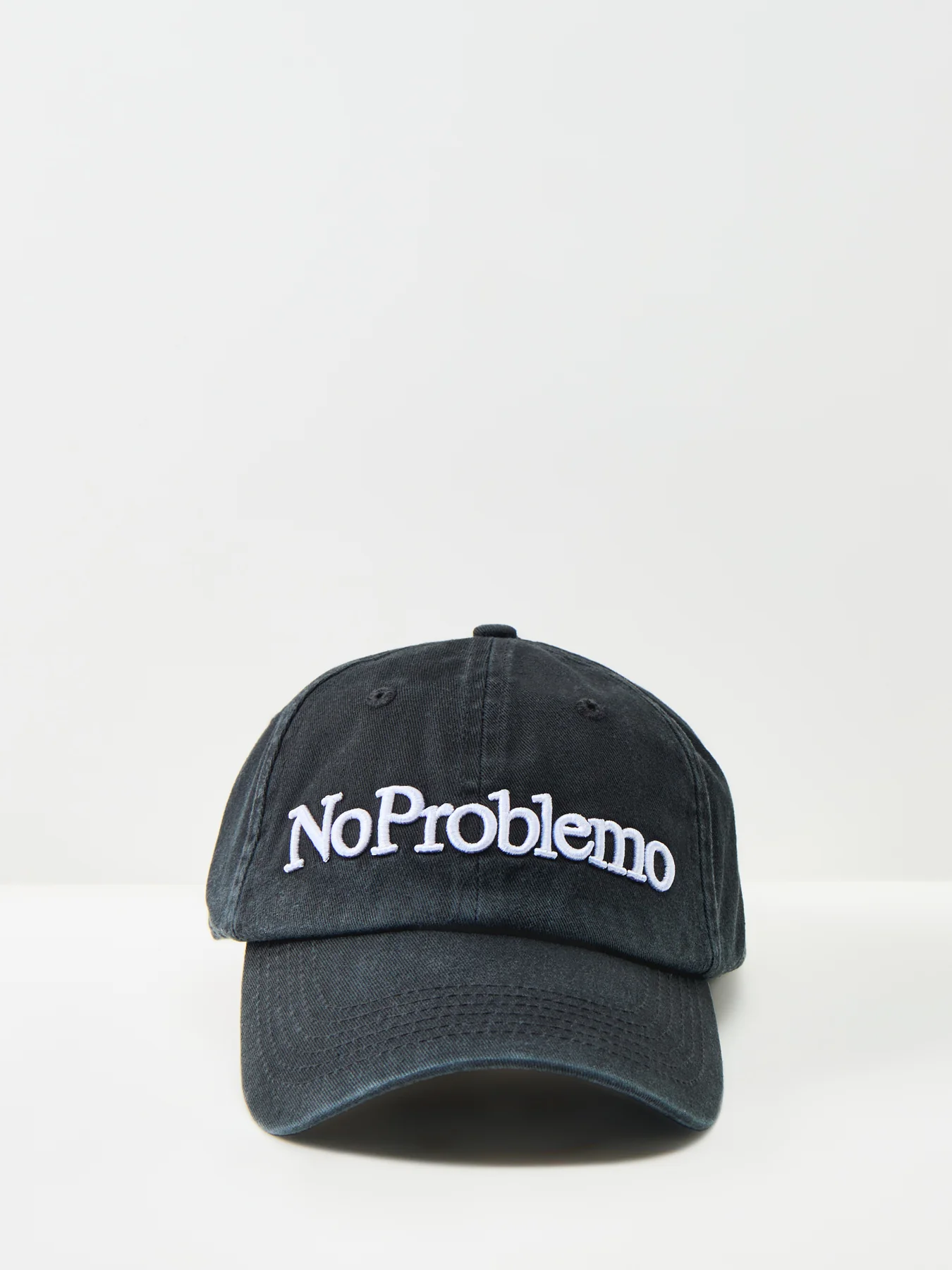 Logo Cotton Cap Black - Image 4