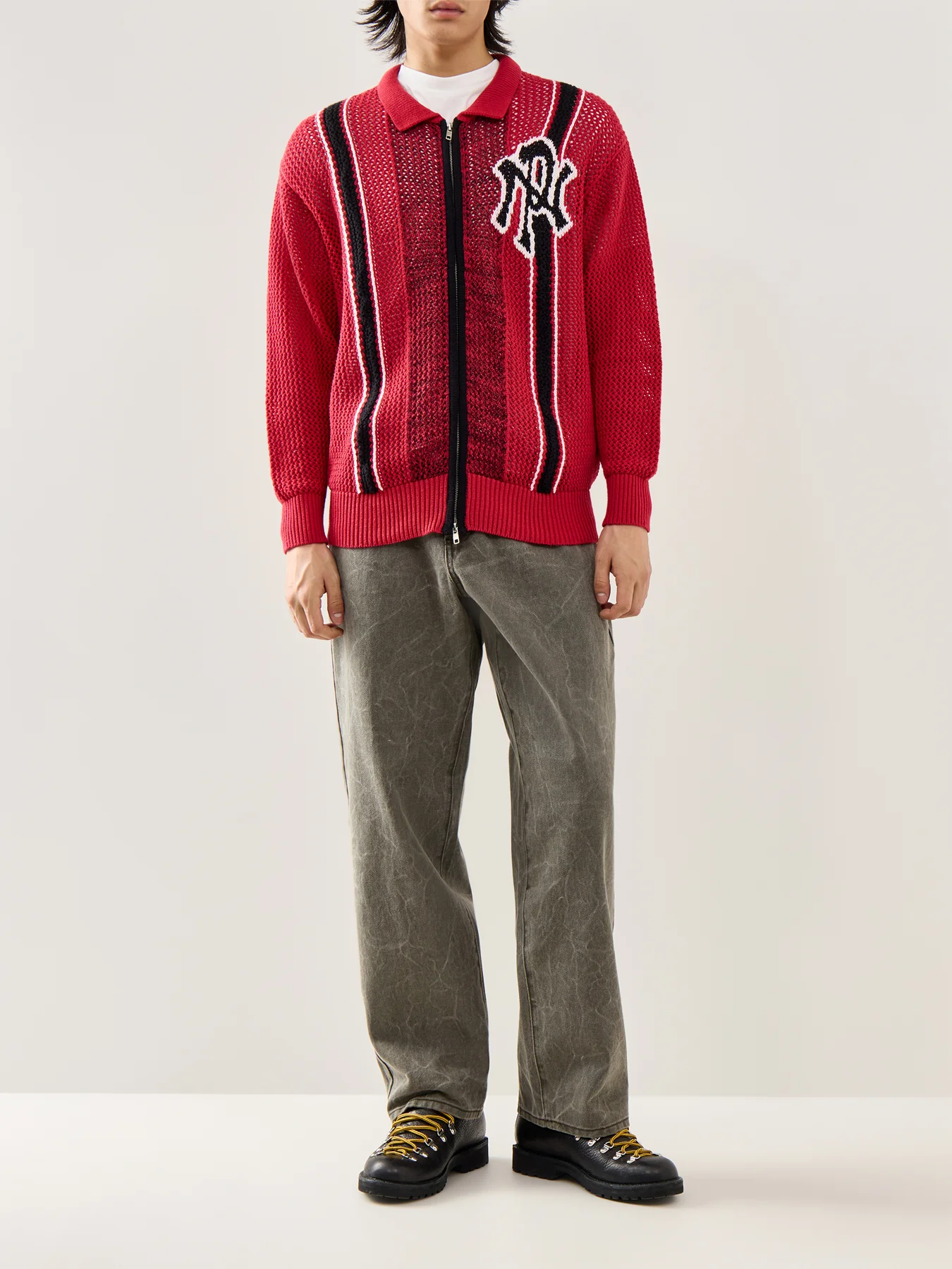 NYP Sports Crochet Jumper Red - Image 2