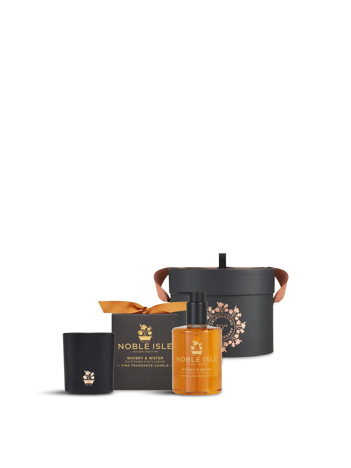 Whisky and Water Shower Gel & Candle Duo
