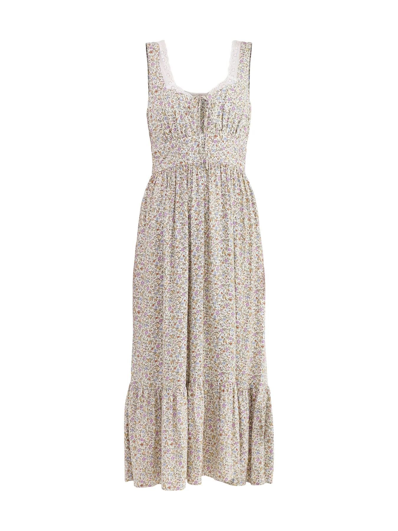 Heather Midi Dress Printed