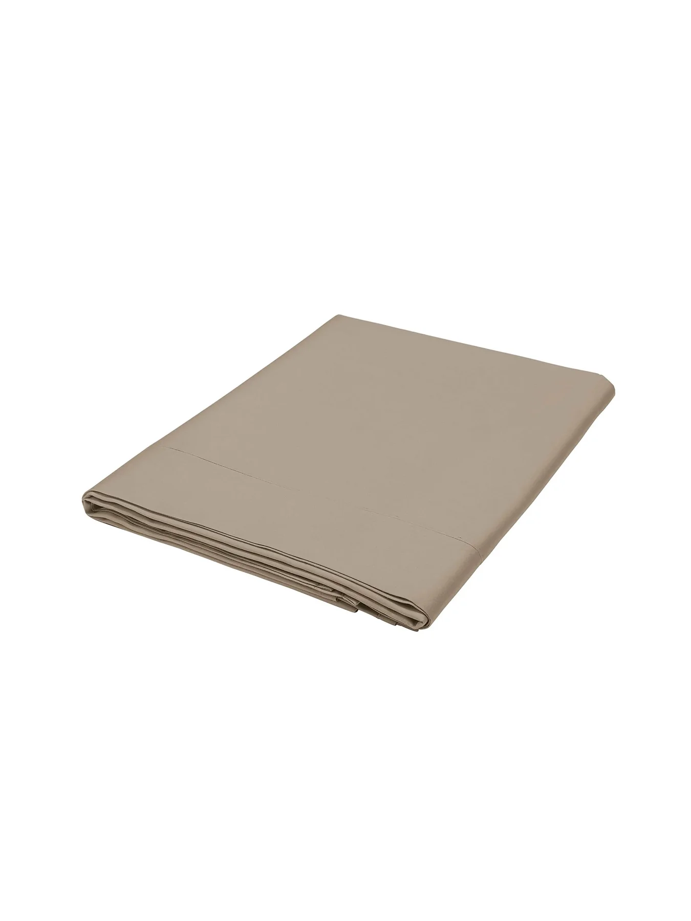 400TC Sateen Plain Dye Cover Set Brown - Image 3