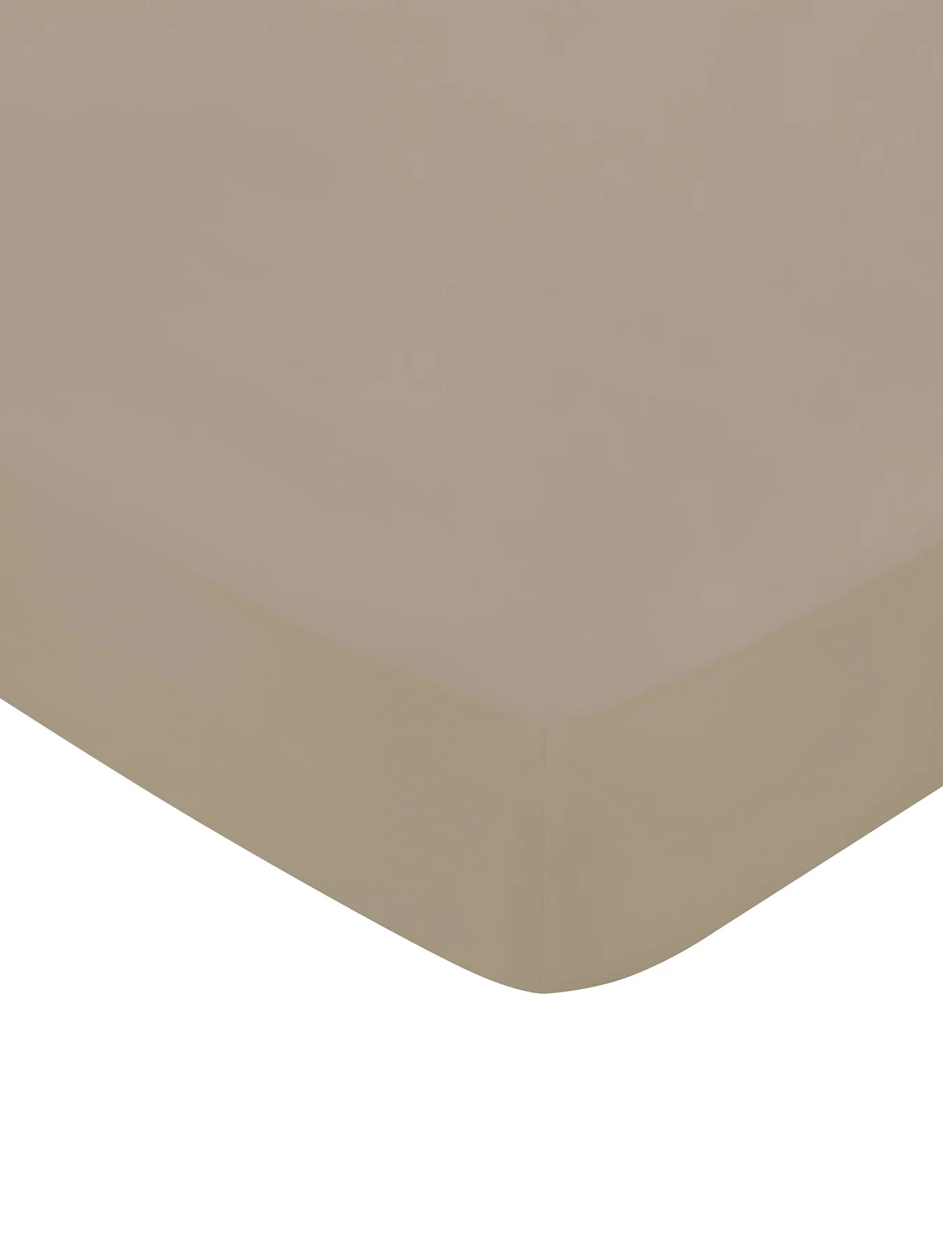 400TC Sateen Plain Dye Cover Set Brown - Image 2