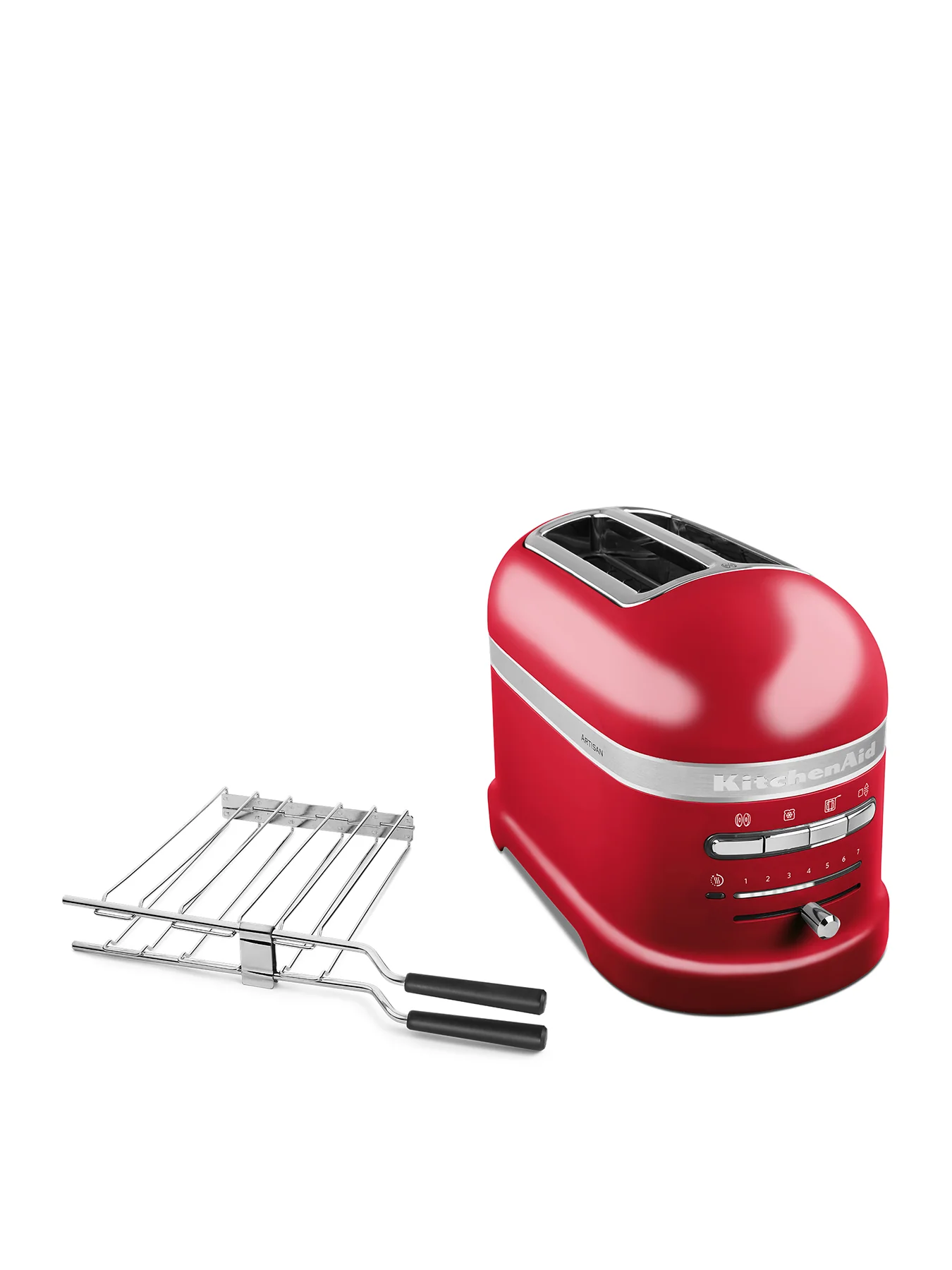 Artisan 2 Slice Toaster Red - Image 4