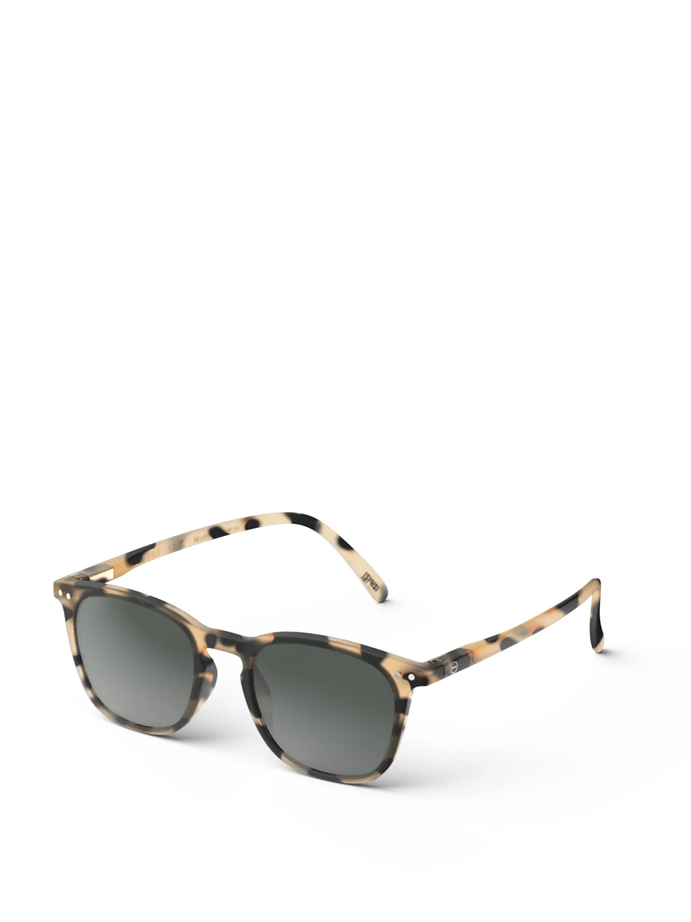 #E SUN Sunglasses Light Tortoise Brown - Image 4