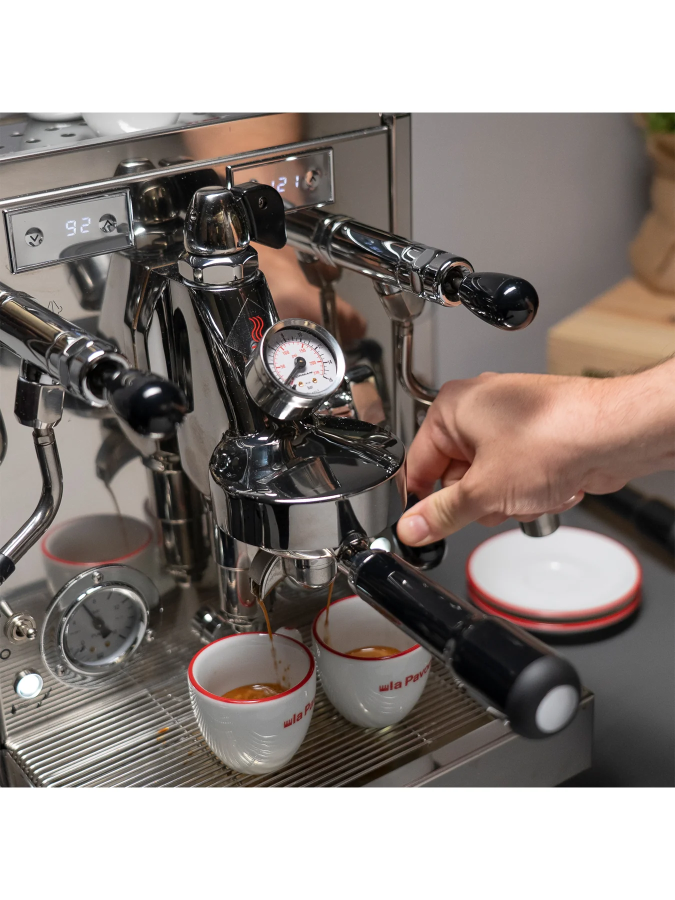 Lpsbss03Uk La Pavoni Semi Professional Coffee Machine Botticelli Speciality Stainless Steel - Image 4
