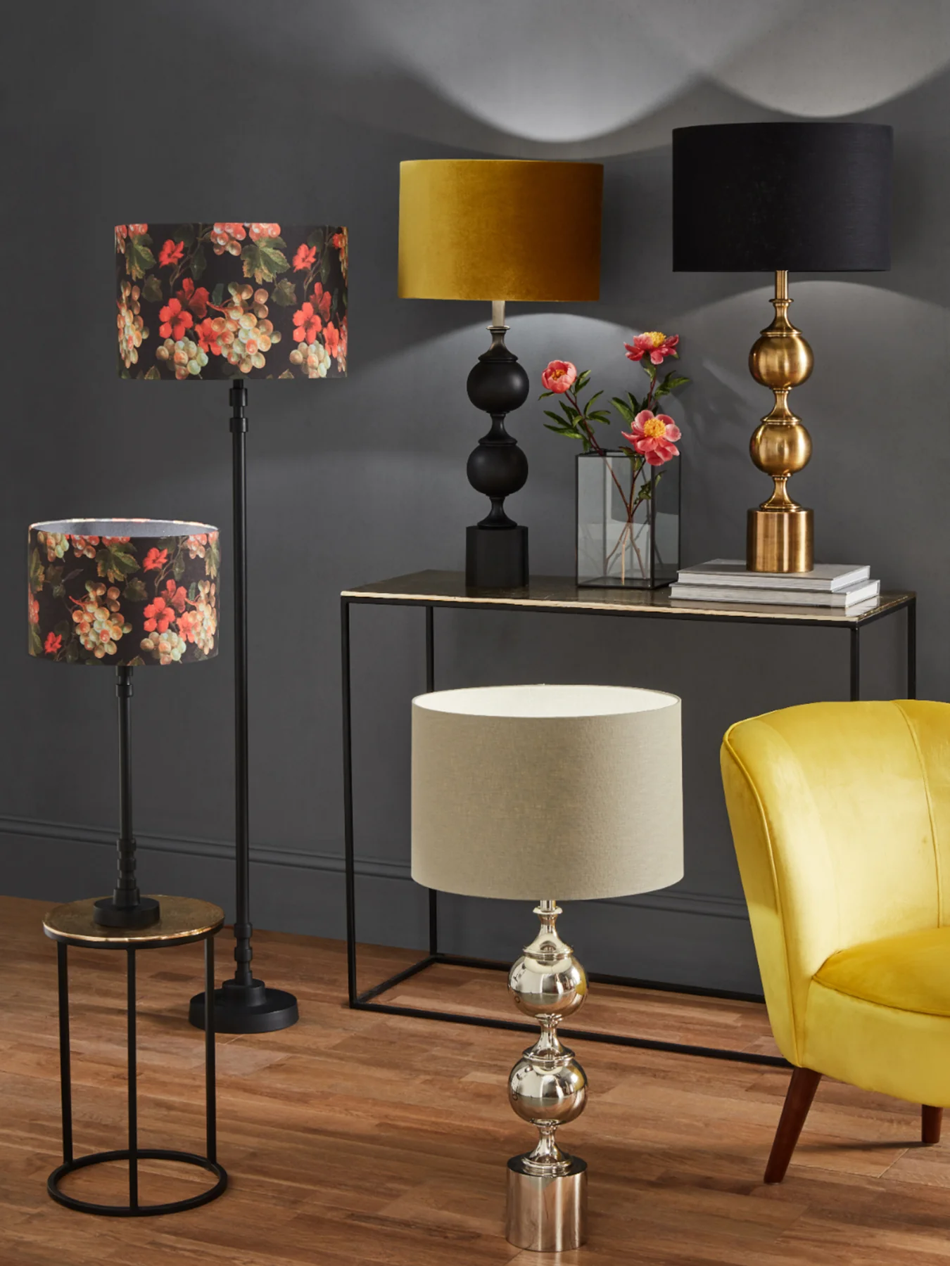 Matte Black Metal Lamp Base Black - Image 2