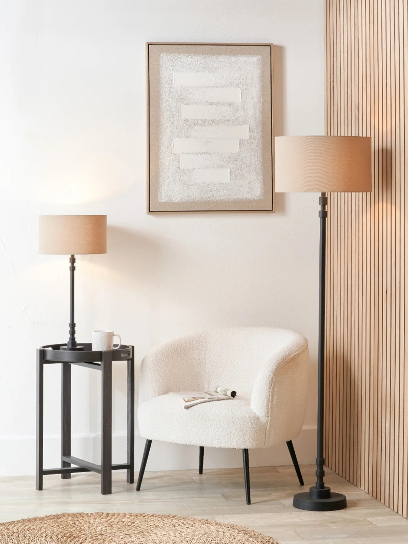 Matte Black Metal Lamp Base Black - Image 4