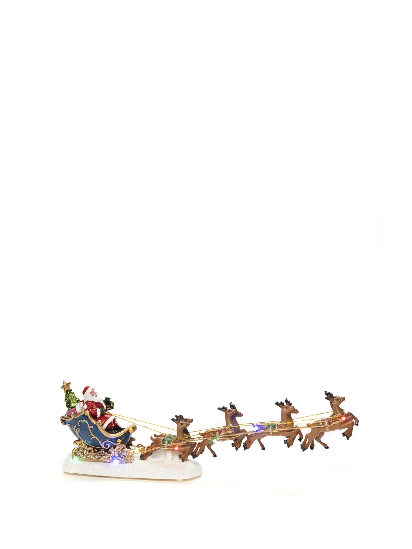 Santa sleigh with Reindeers