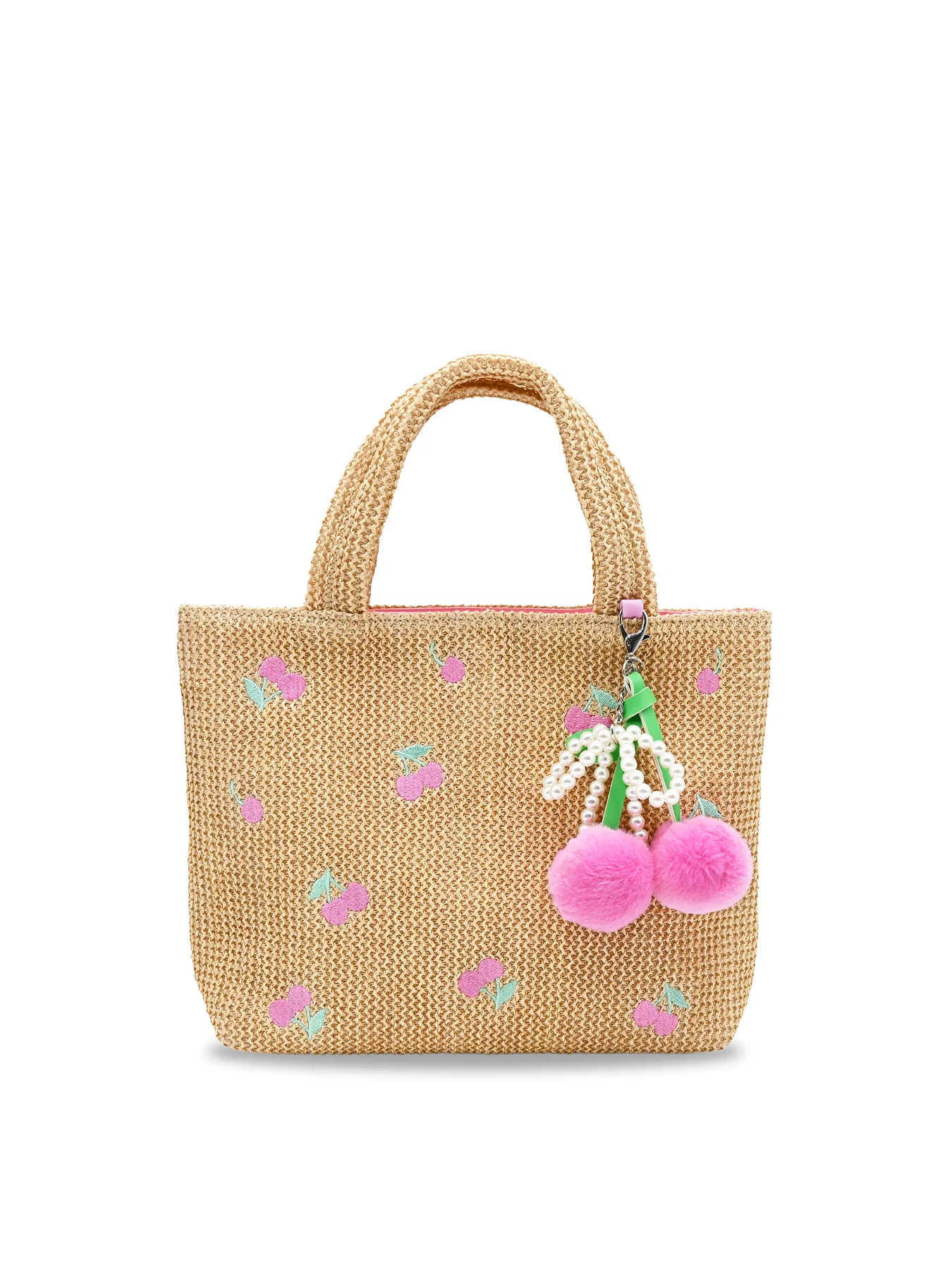 Kids' Cherry Mini Beach Tote Bag Multi