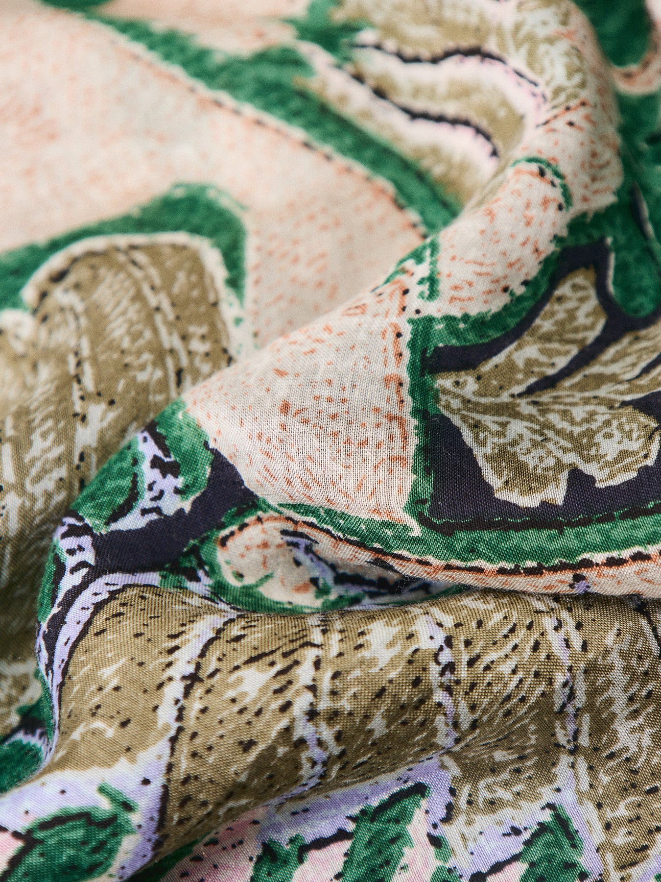 Crane Emerald Wool Scarf - Image 3