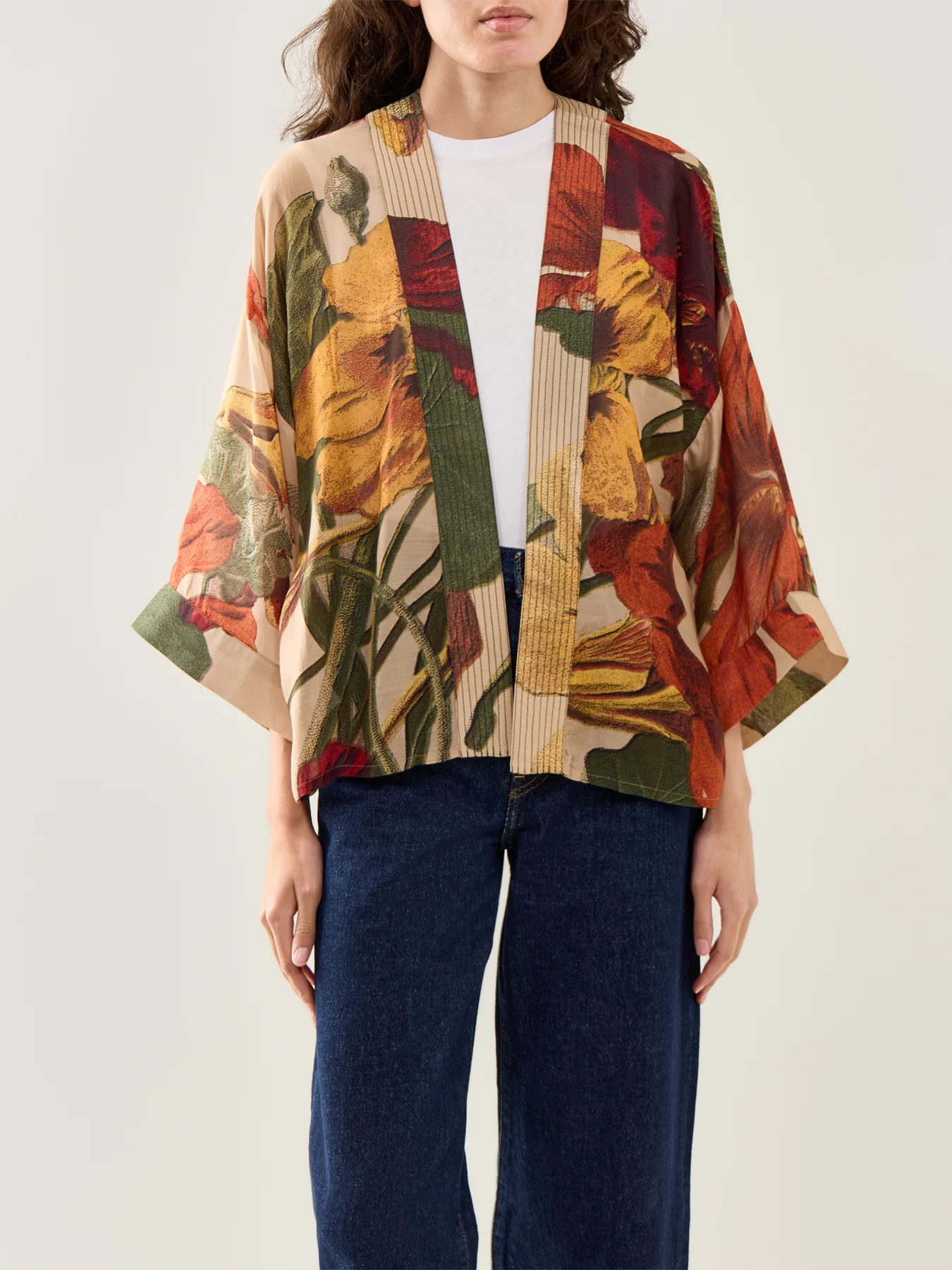 Nasturtium Short Kimono - Image 4