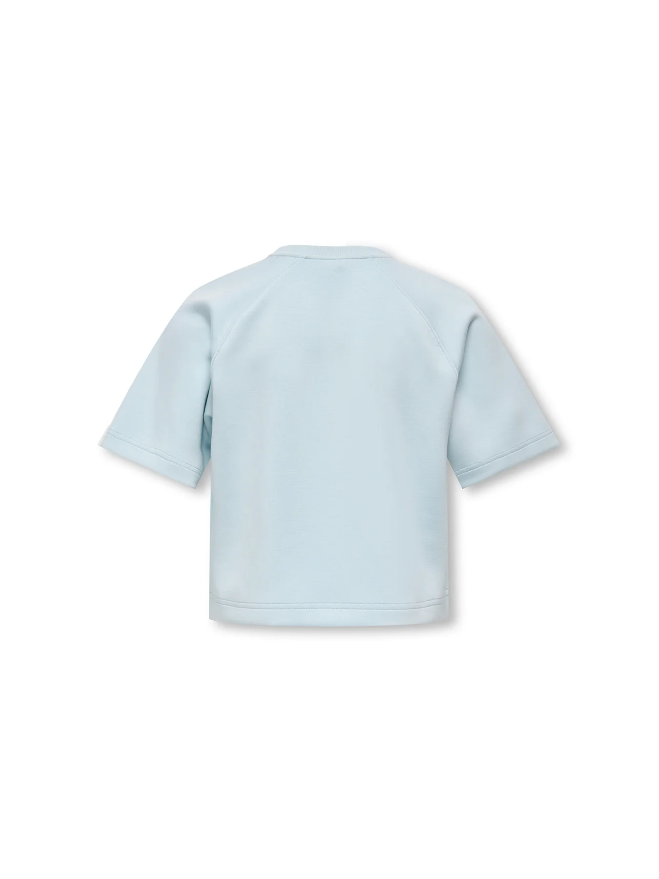 Kids' Short Sleeve Loose Top Blue - Image 3