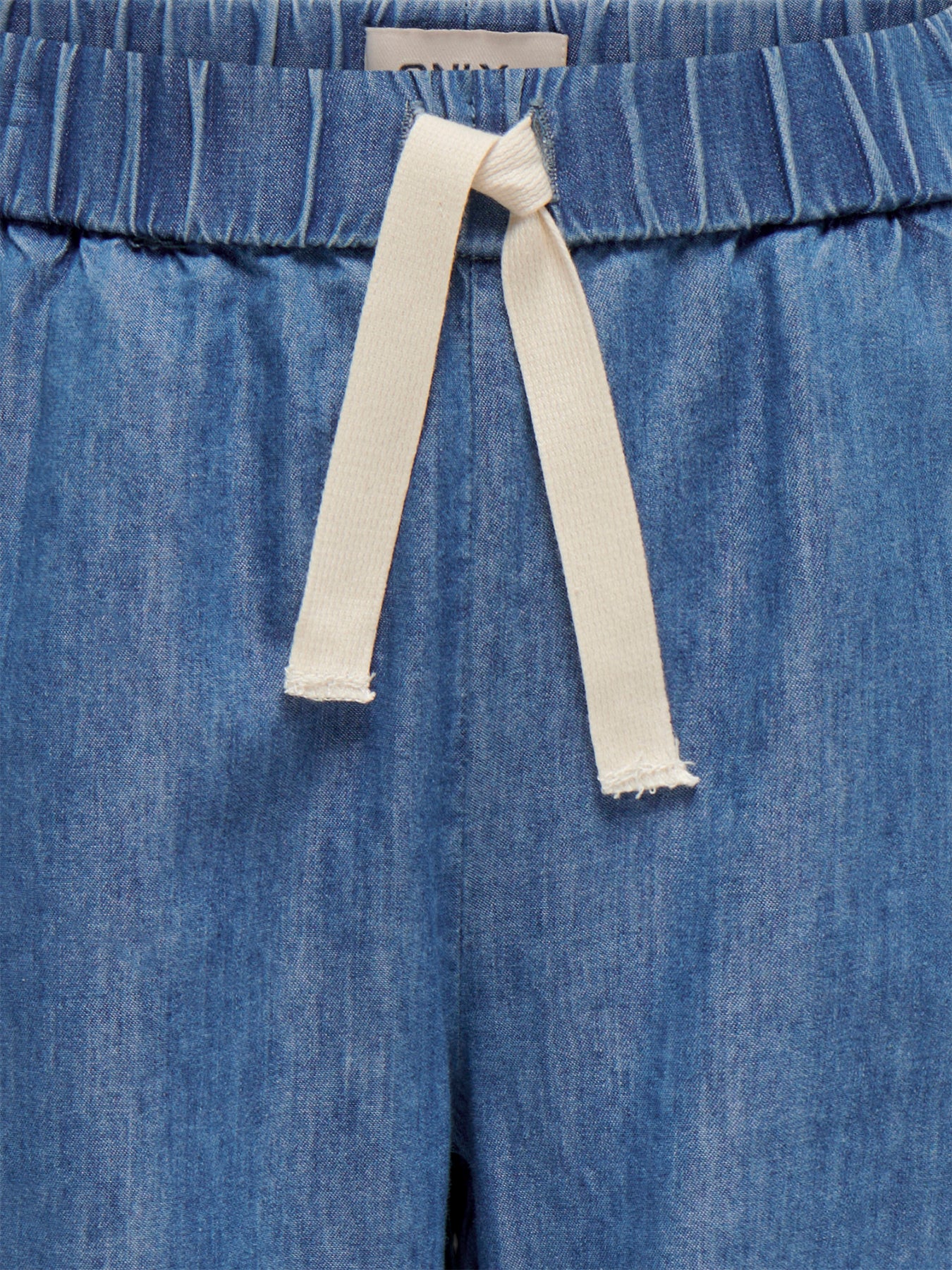 Kids' Palazzo Denim Trousers Blue - Image 4