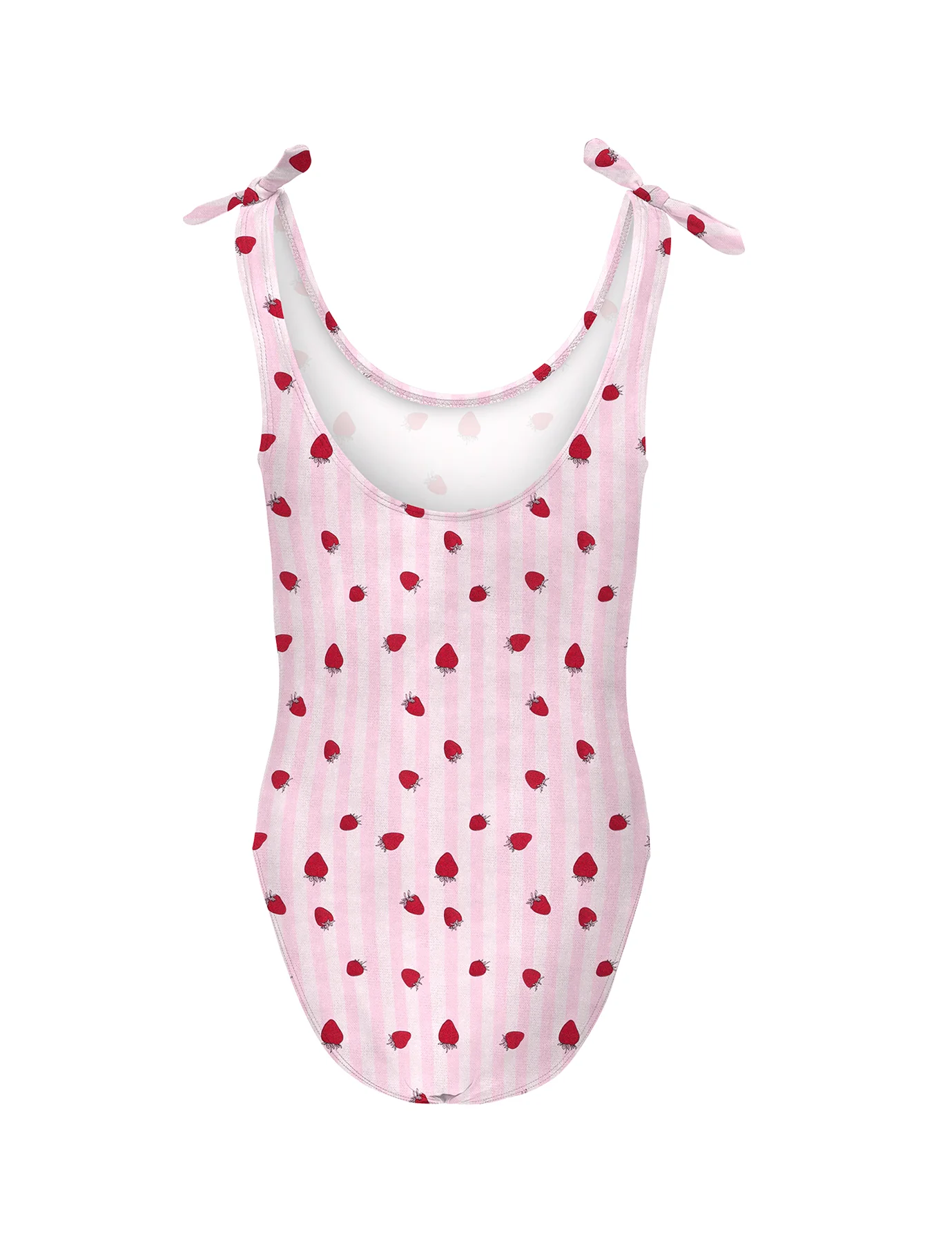 Kids' Knot Swimsuit Pink - Image 2