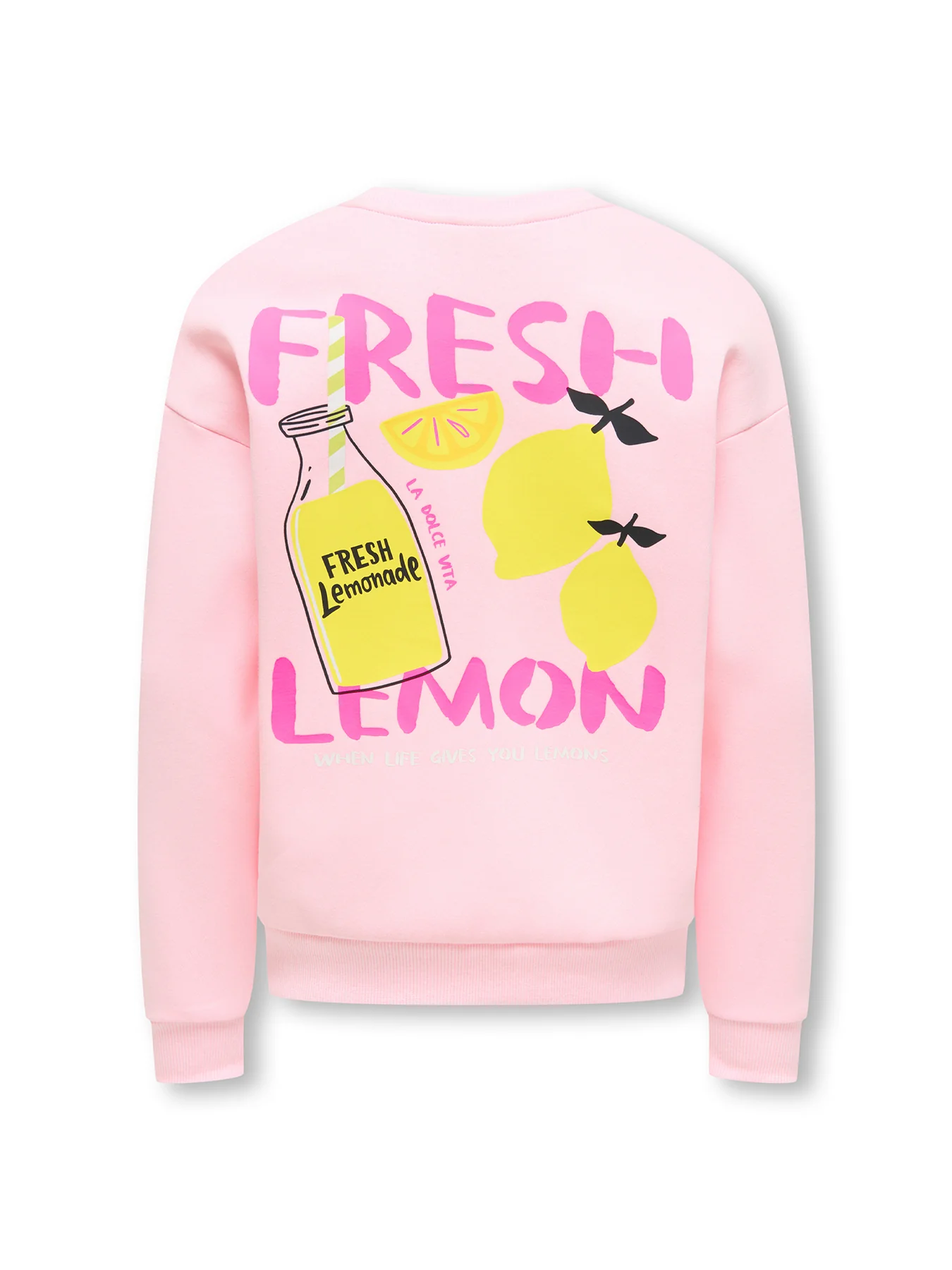 Kids' Canasta Printed Sweatshirt Pink - Image 2