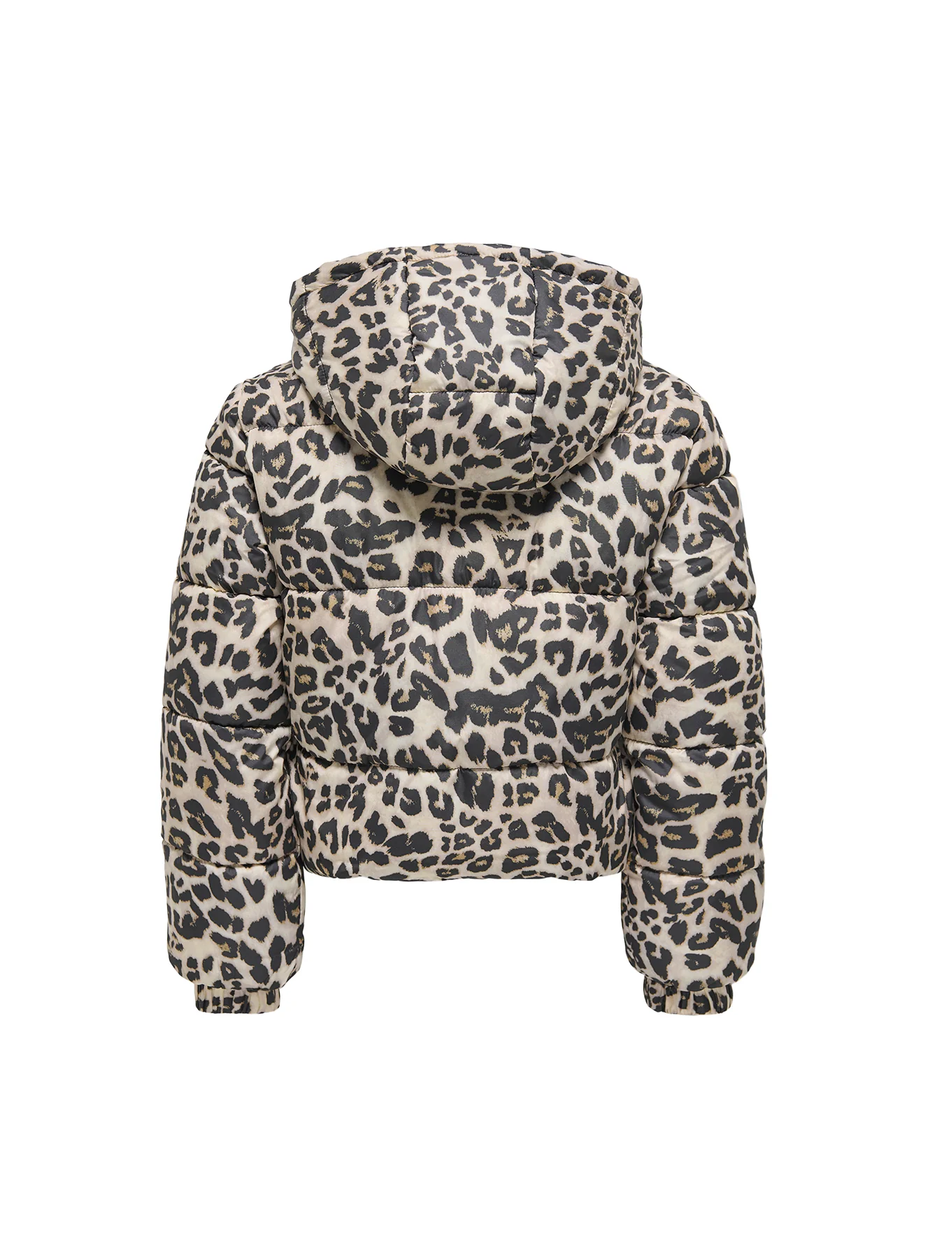 Only Short Puffer Jacket Silver Mink - Image 3