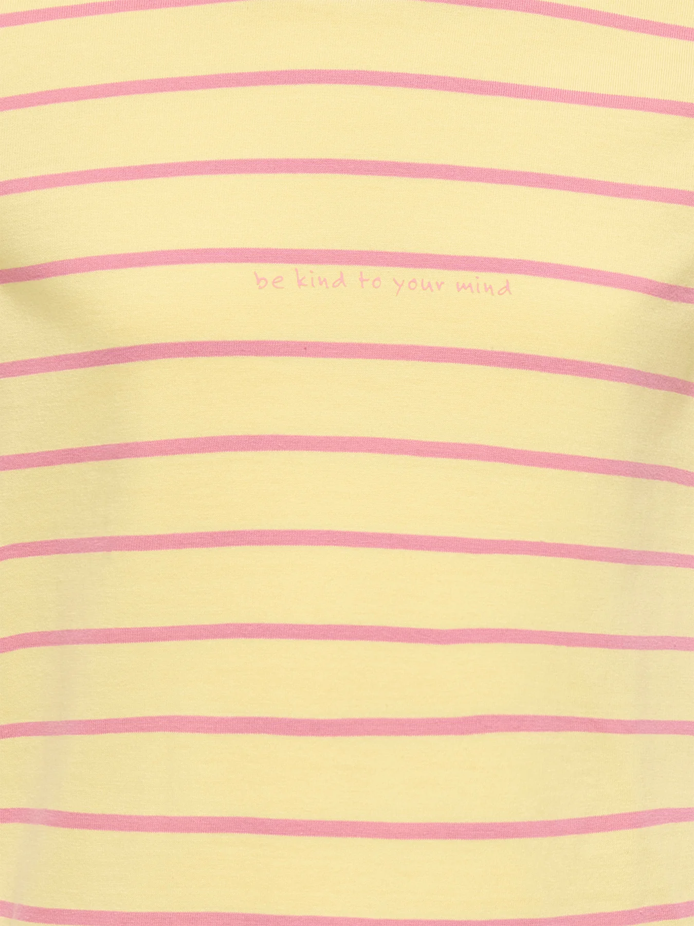 Kids' Stripe T-Shirt Yellow - Image 3