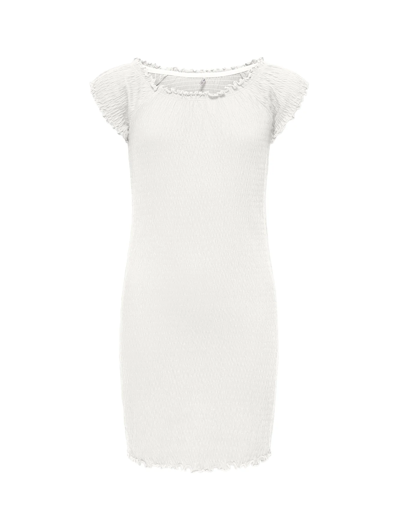 Kids' Short Sleeve Dress White