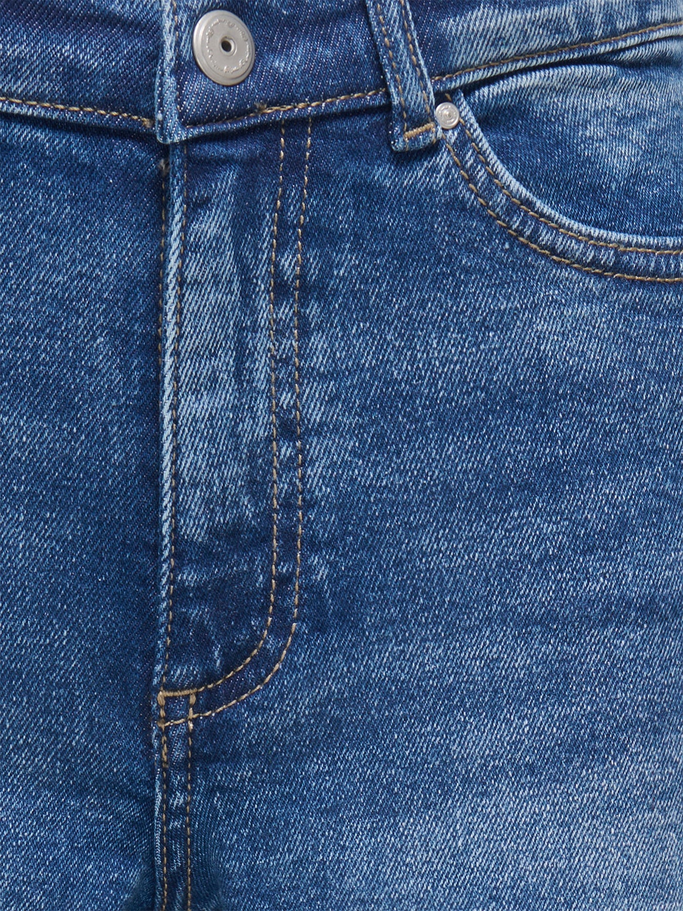 Kids' Denim Shorts Blue - Image 3