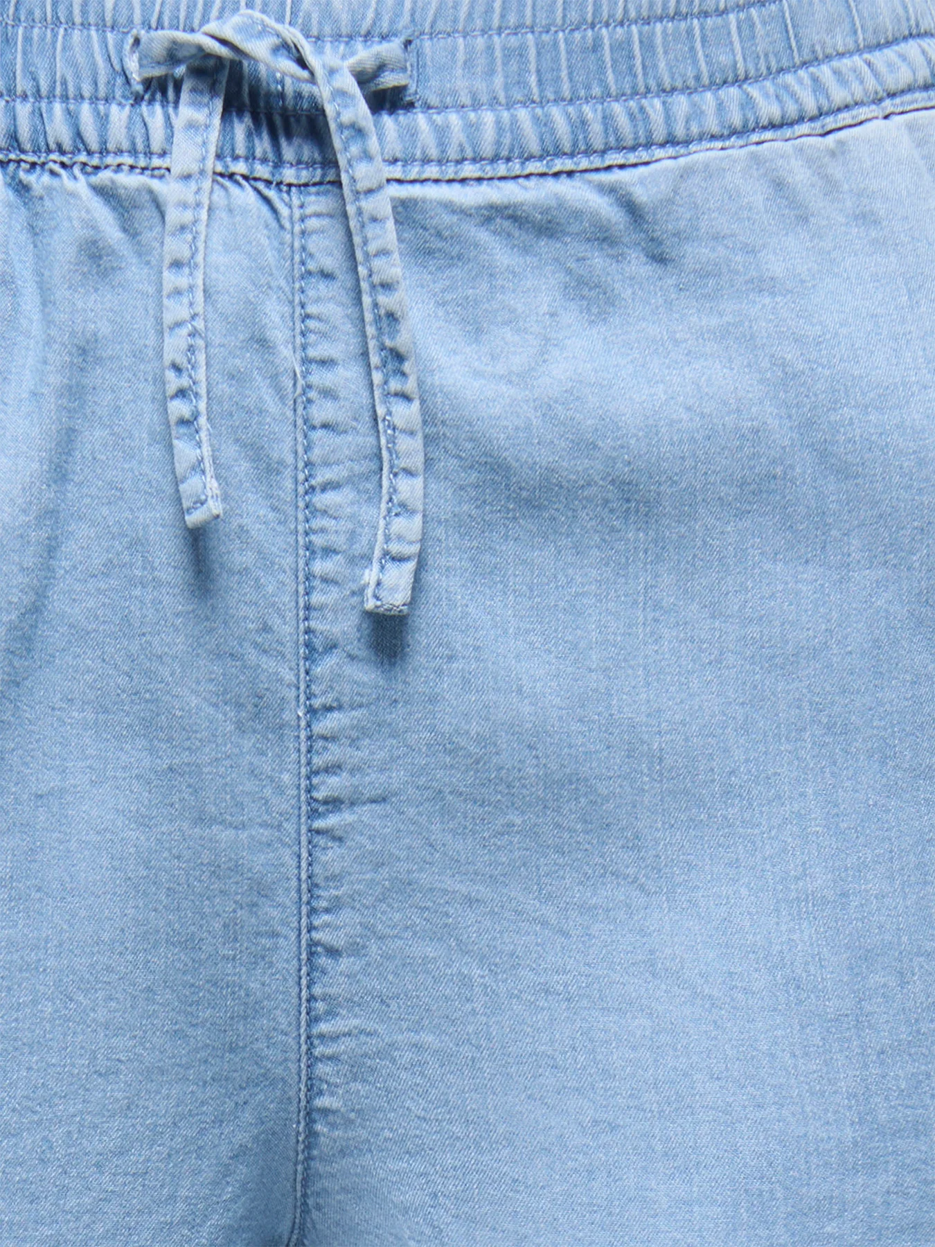 Kids' Denim Shorts Blue - Image 2