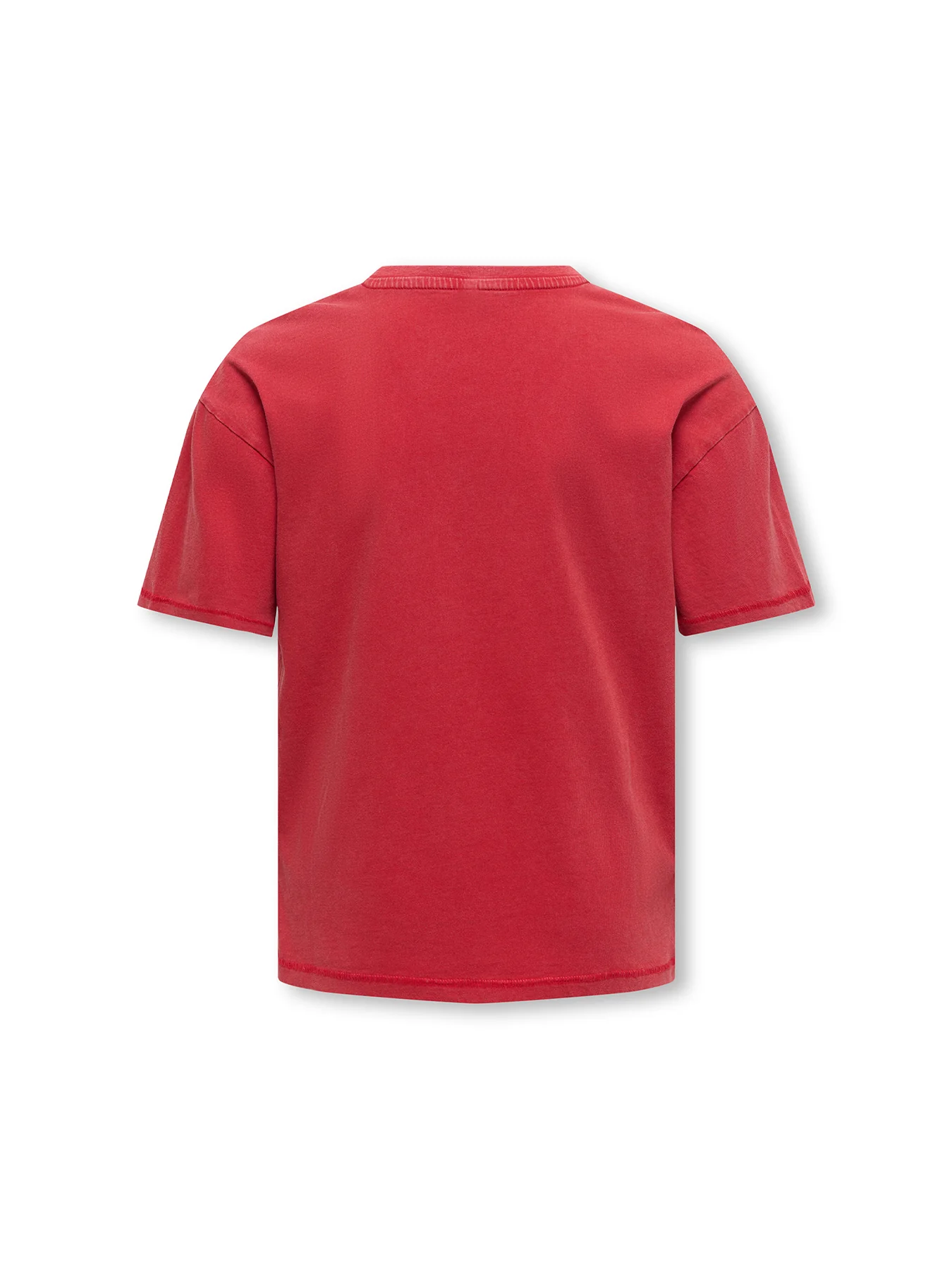 Kids' Printed Short Sleeve T-Shirt Red - Image 2