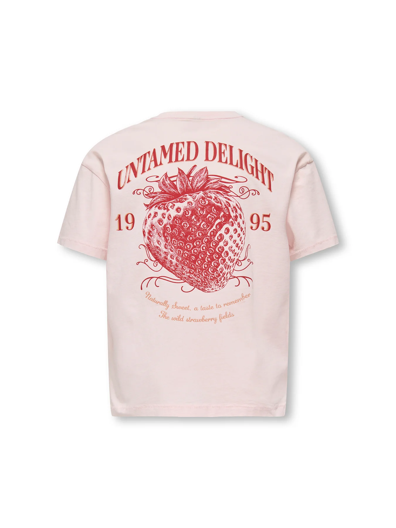 Kids' Printed Short Sleeve T-Shirt Pink - Image 2