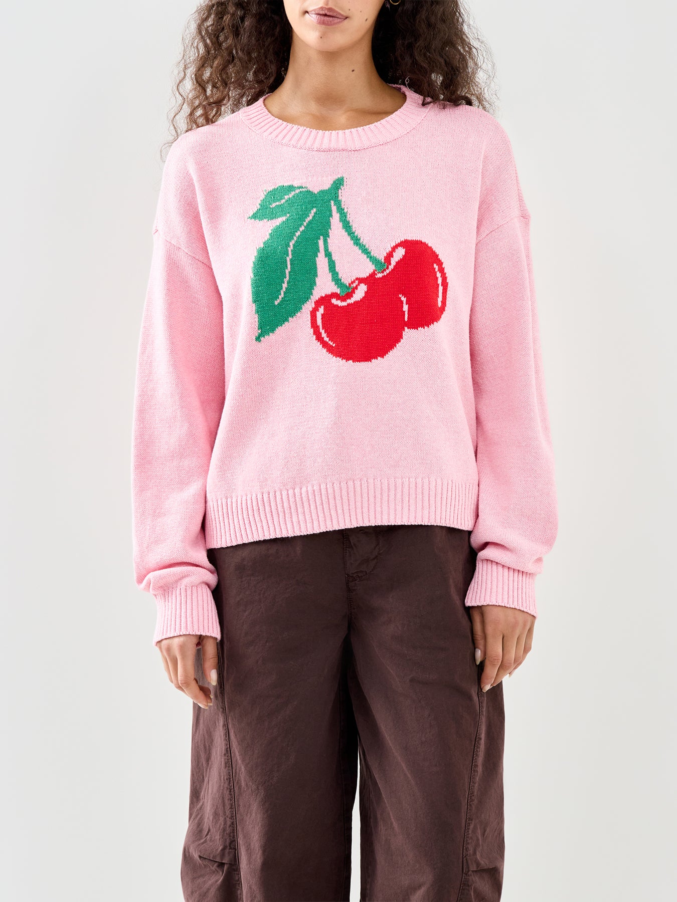 Elise Knit Jumper Pink - Image 4