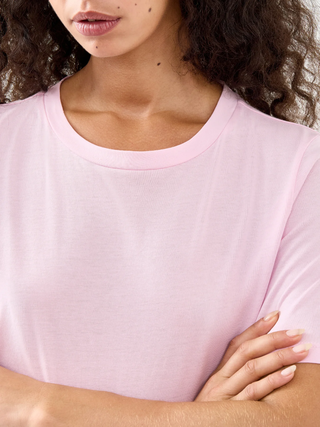 Short Sleeve T Shirt Pink - Image 3