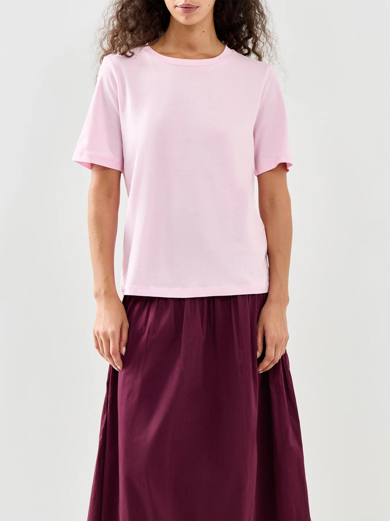 Short Sleeve T Shirt Pink - Image 4