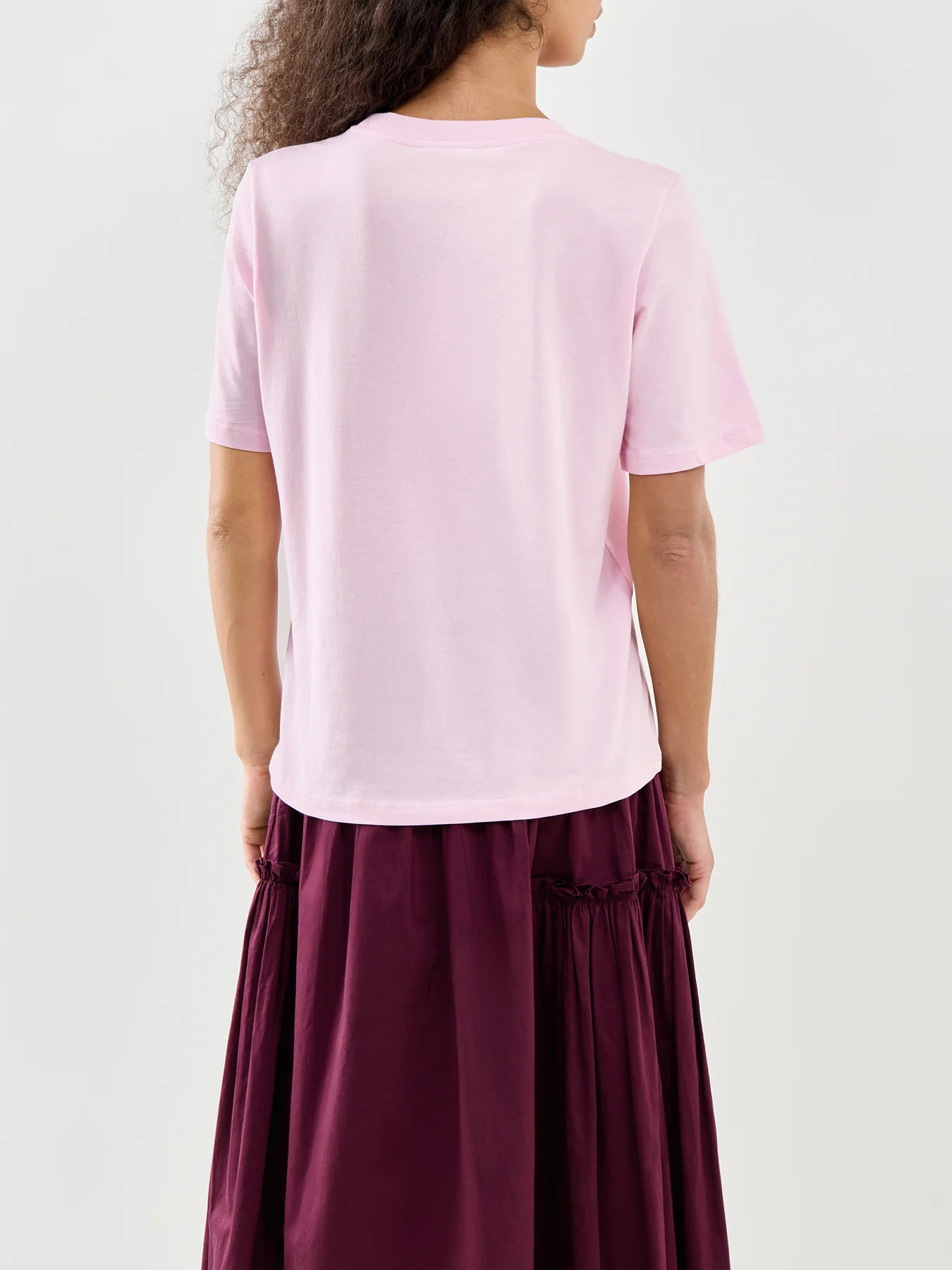 Short Sleeve T Shirt Pink - Image 5