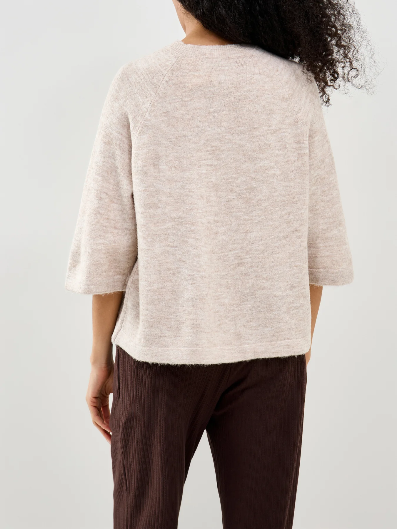 Simoni Knit Pullover Beige - Image 4